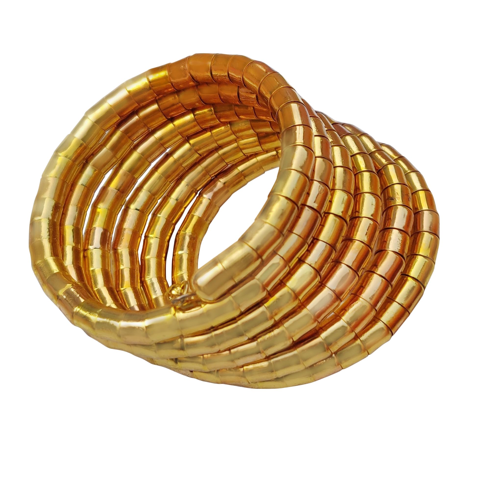 See full amazon price history chart for Shreyadzines Womens Viral Spiral Cuff Bangle Single Hand Adjustable Stretchable Wrap Bracelet Spring Design Pack Of 1 (Gold 6 Rings) Shreyadzines Womens Viral Spiral Cuff Bangle Single Hand Adjustable Stretchable Wrap Bracelet Spring Design Pack Of 1 (Gold 6 Rings) (B0CW5TNPKH) Amazon Price History, Amazon Price Tracker