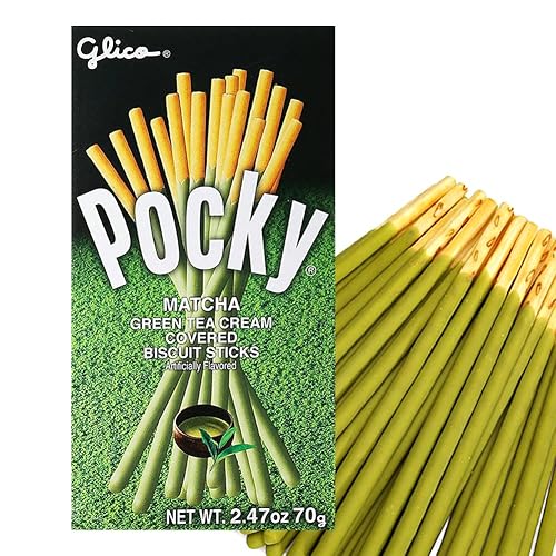 Miniatura 3 de [5 paquetes] Glico Pocky Matcha té verde 2.47 oz x 5 palitos de galletas