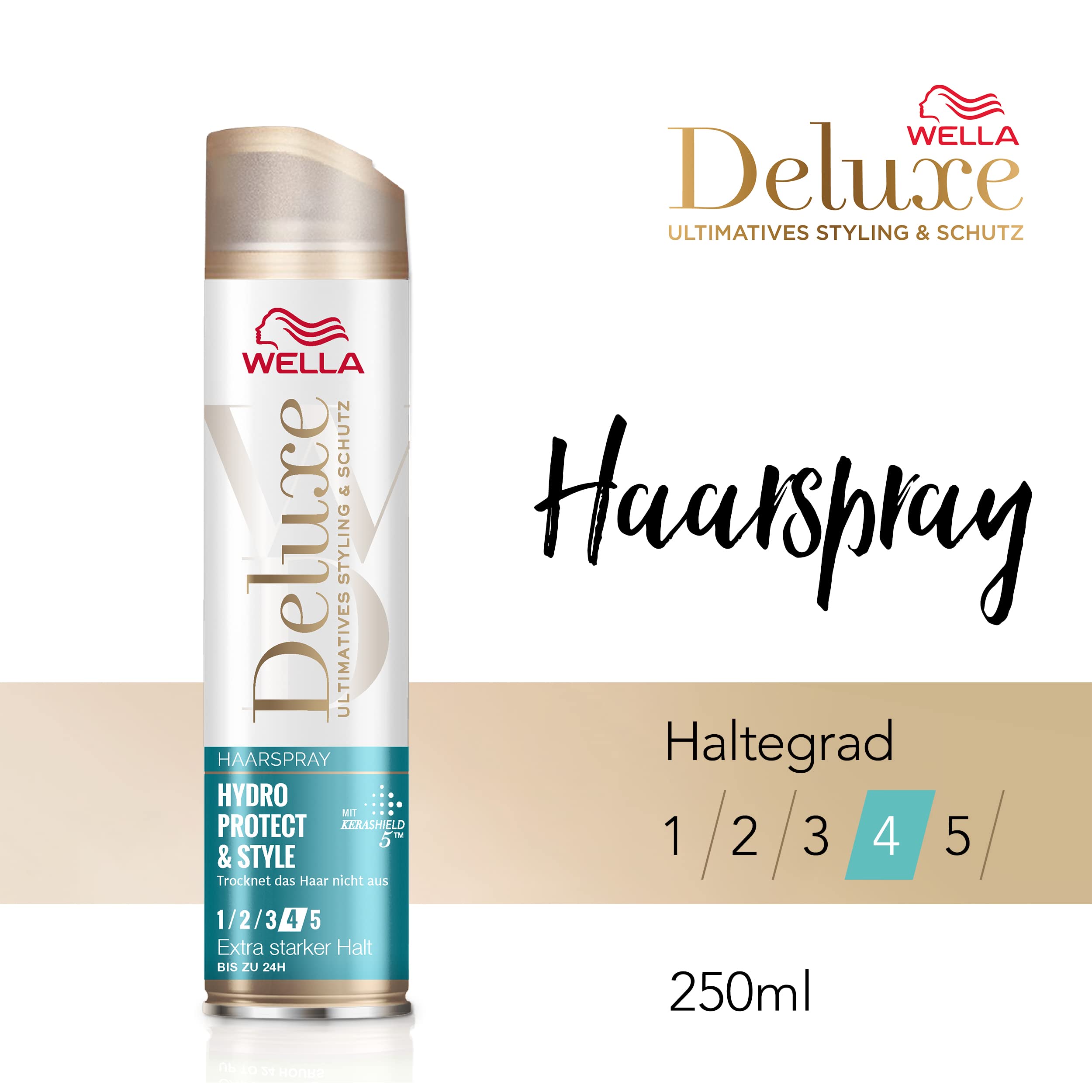 WELLA DELUXE Hydro Protect und Style lakier do włosów z innowacyjnym kompleksem ochrony keratyny