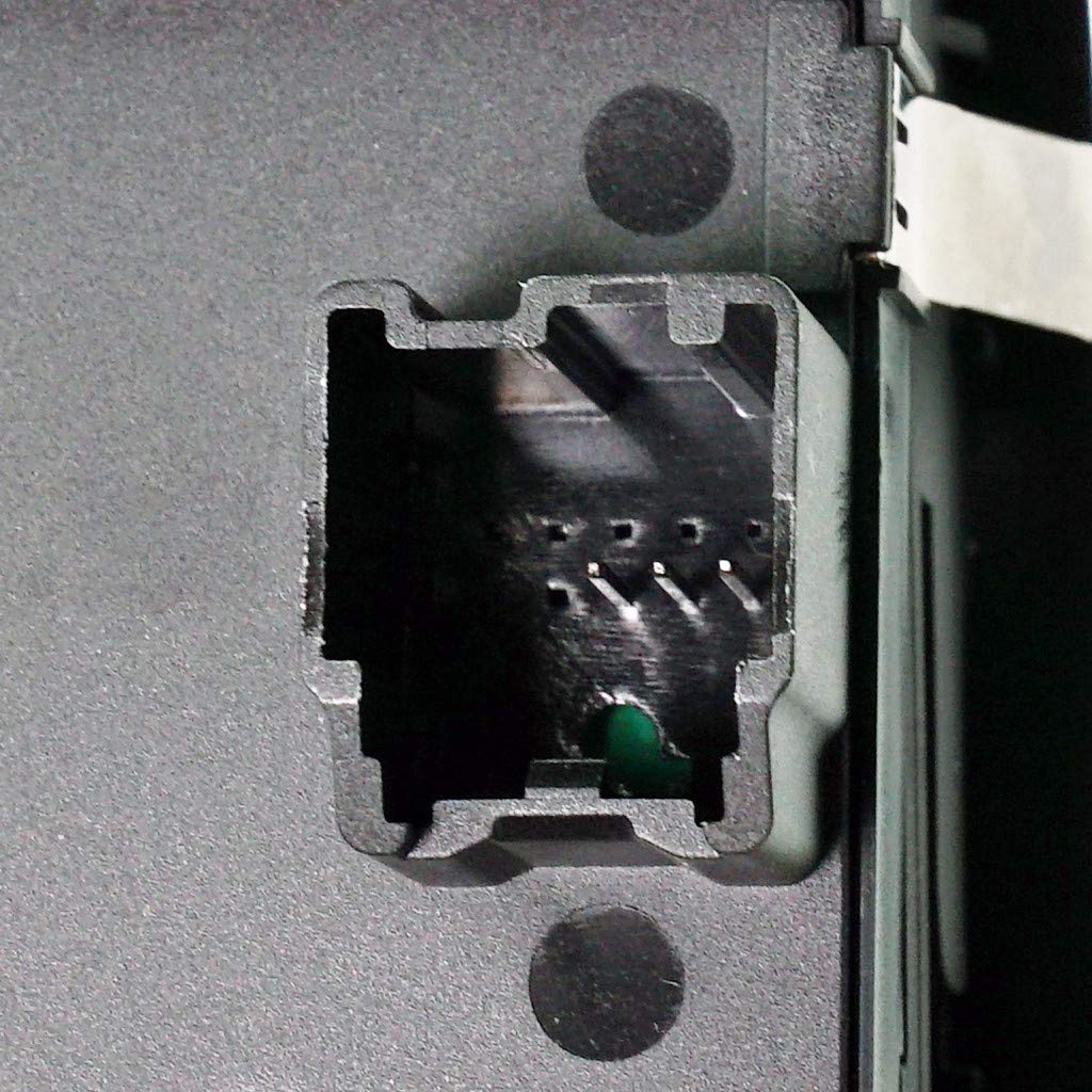 for Volkswagen Routan Window Switch 2009 10 11 2012 Driver Side | Front | Black | w/Power Door Assist | 7B0959857E