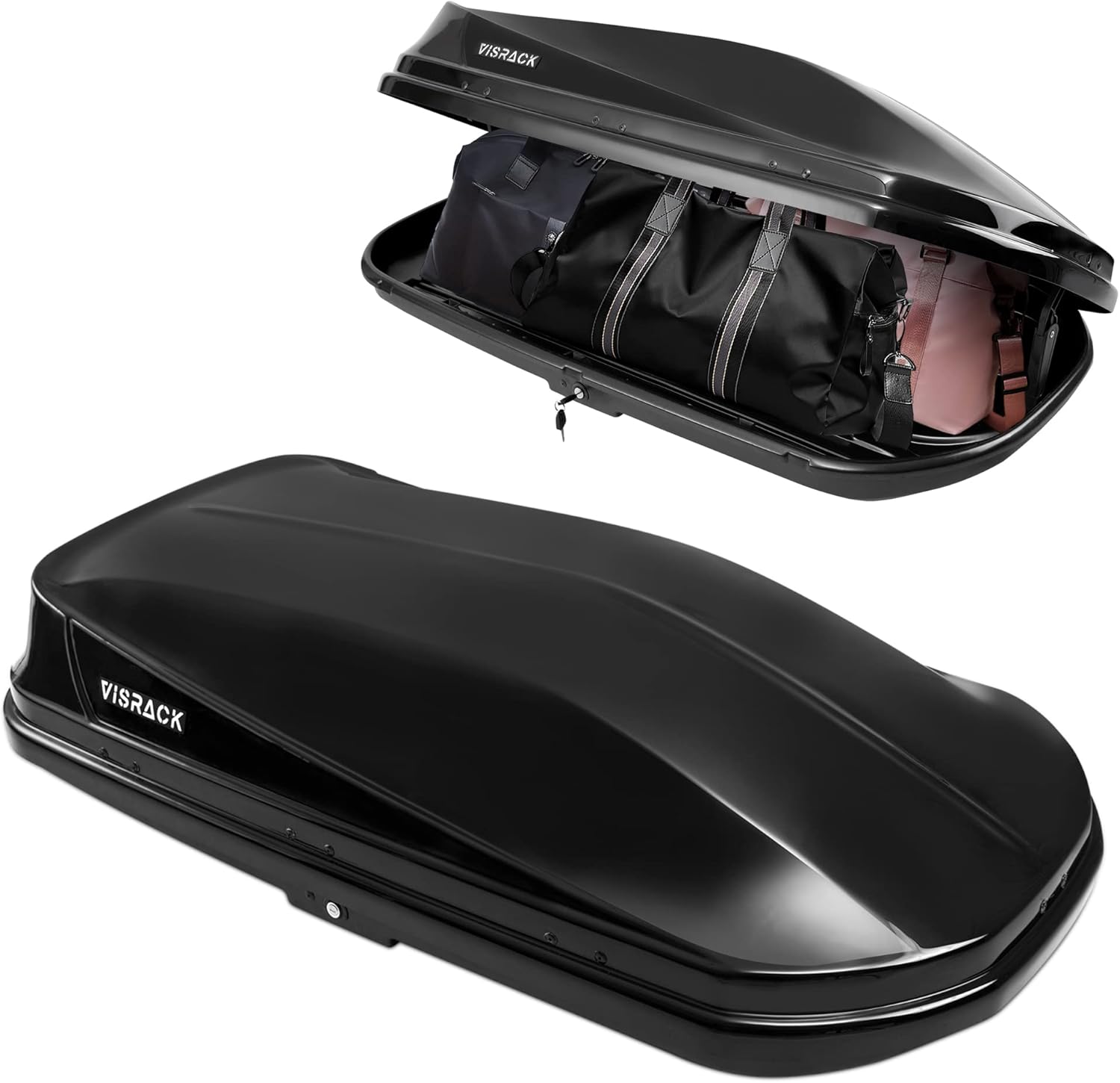 Rooftop Cargo Carrier Hard Shell 14 Cubic Feet Car Roof