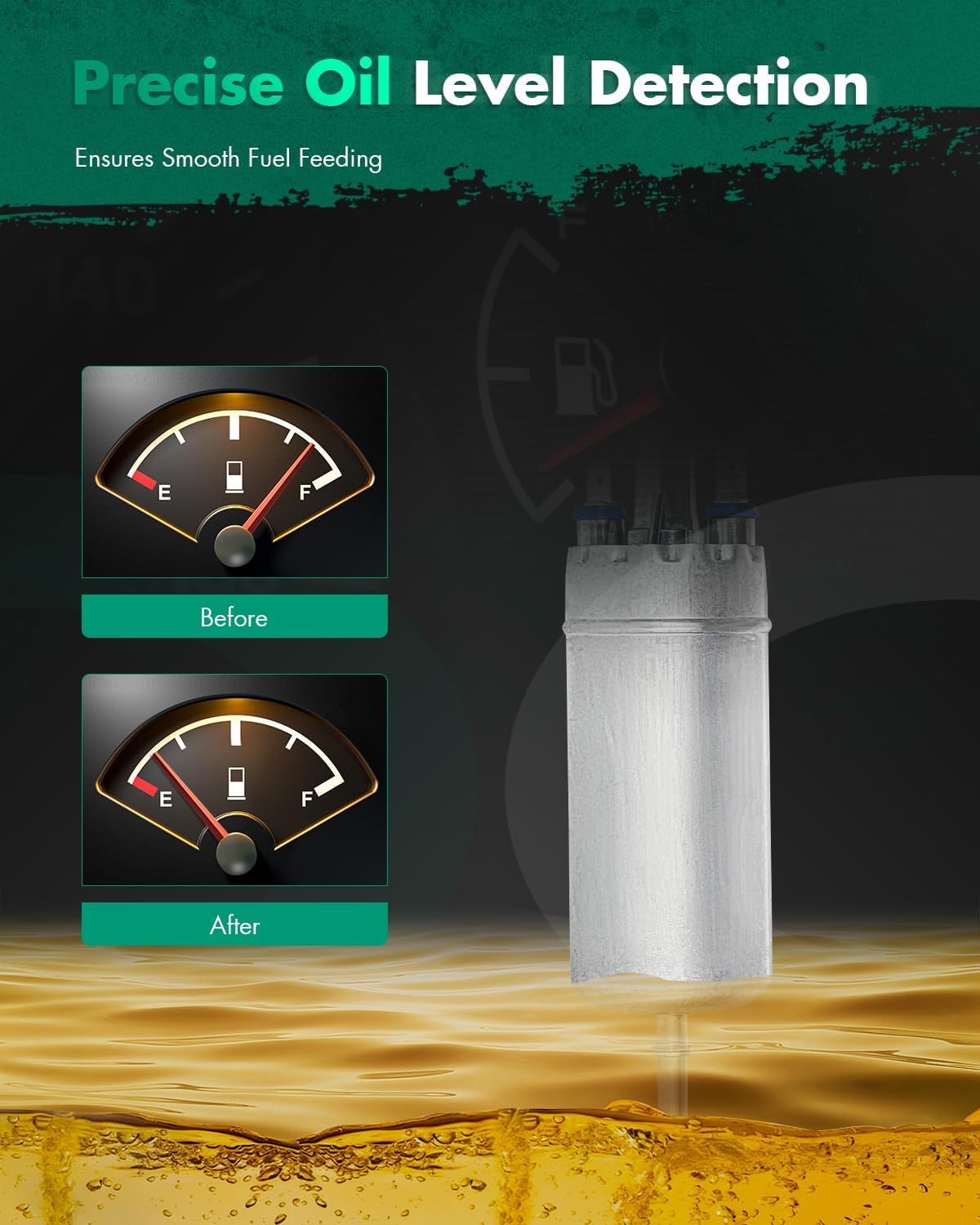 SCITOO Compatible with E2000 Fuel Pump Electrical High Performance fit for Ford Aerostar Bronco E-150 E-250 E-350 F250 F350 for Lincoln Continental for Mercury Capri Cougar - Image 4