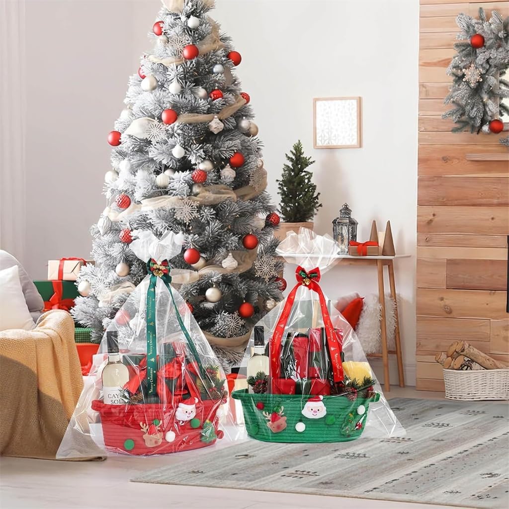 Storage Solution Organization Large Capacity Basket for Present