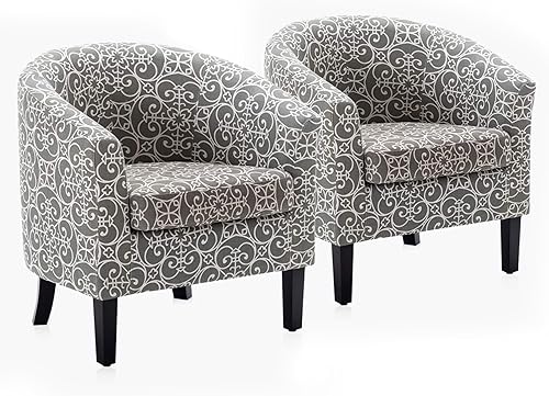 Miniatura 24 de BELLEZE - Sillón de piel sintética para sillones y sillas Blanco y marrón,Beige,Negro -,Negro y Beige,Azul Coral,Marrón,Caramelo,Estampado