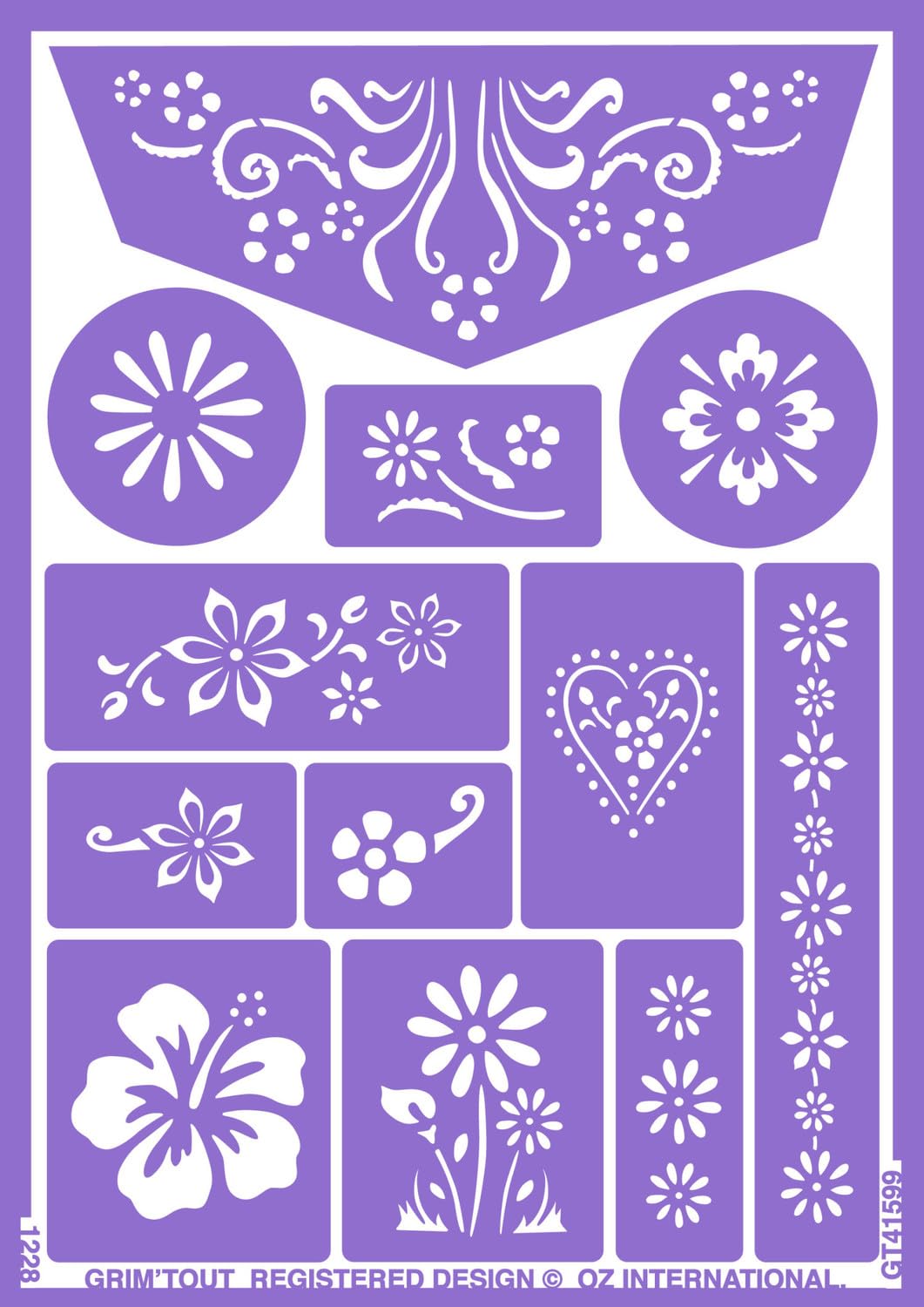 Stencil Riutilizzabile LAURO Bottega 315 Collection - Mobili per Passione Stencil Riutilizzabile LAURO Bottega 315 Collection - Mobili per Passione