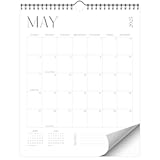 Beautiful 2025-2026 Wall Calendar - Runs from January 2025 until July 2026 – 14&period;5"x11&period;5" Office Wall Calendar for Easy Organizing
