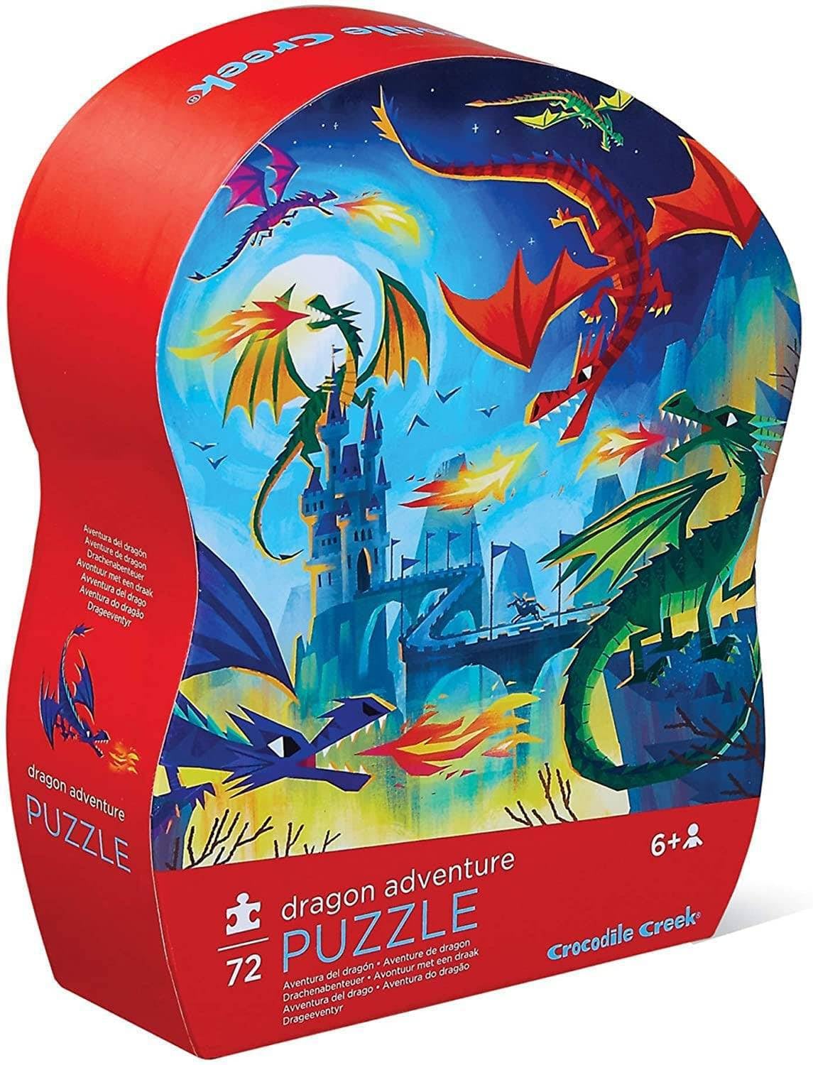 Amazon.com: Crocodile Creek - Dragon Adventure - 72 Piece Jigsaw