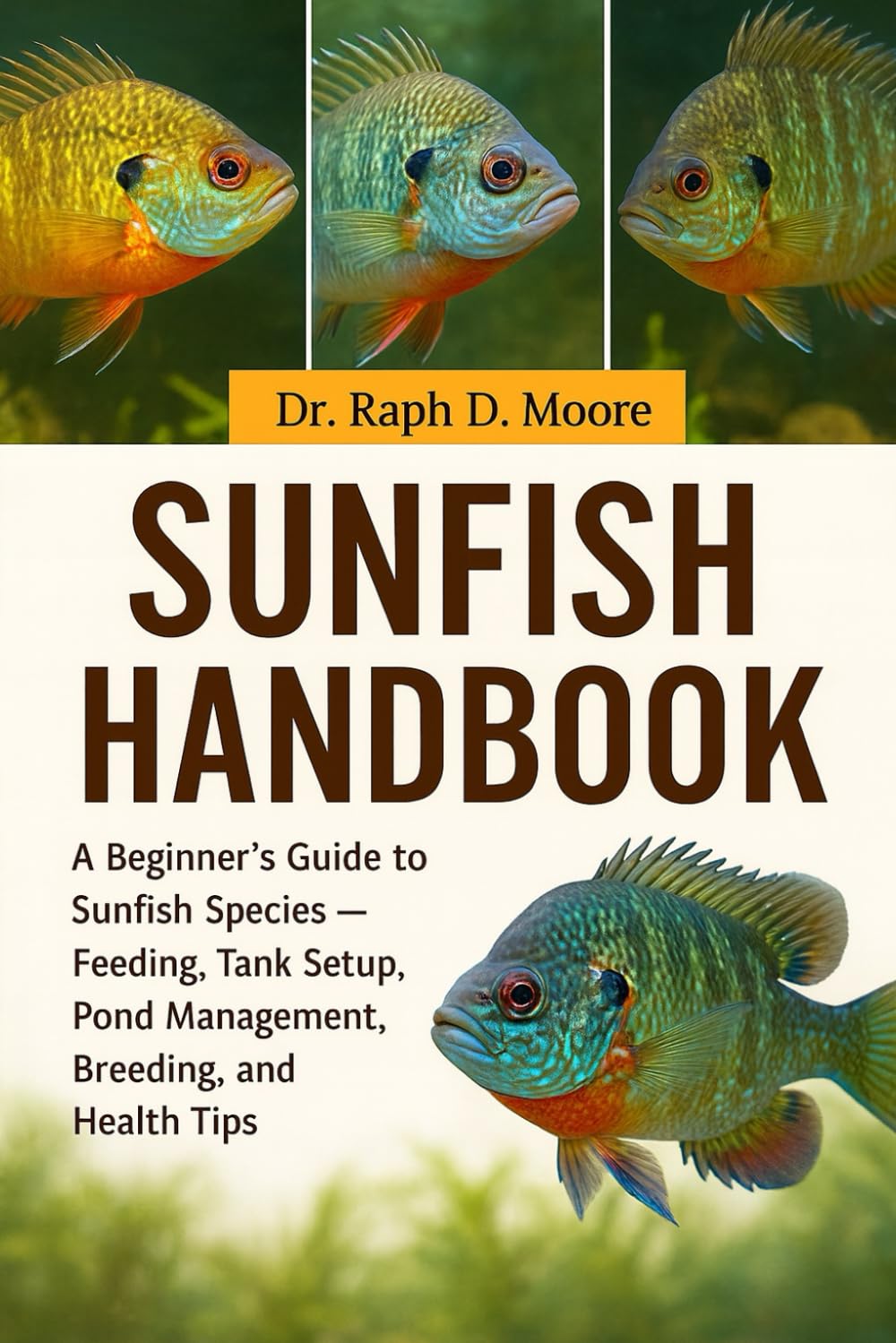 SUNFISH HANDBOOK: A Beginner’s Guide to Sunfish Species – Feeding, Tank Setup, Pond Management, Breeding, and Health Tips