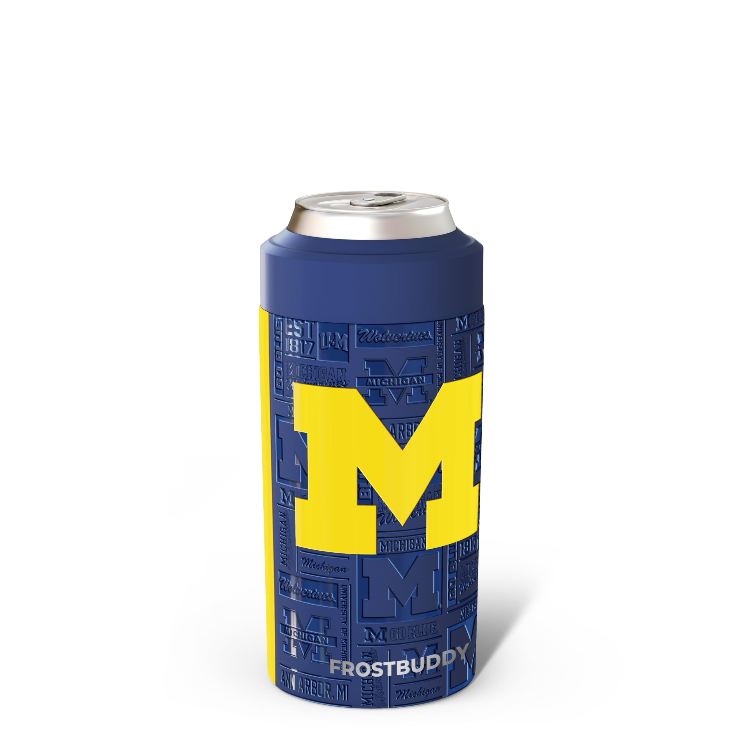 Frost Buddy Universal Can Cooler (Michigan Wolverines | 3D)