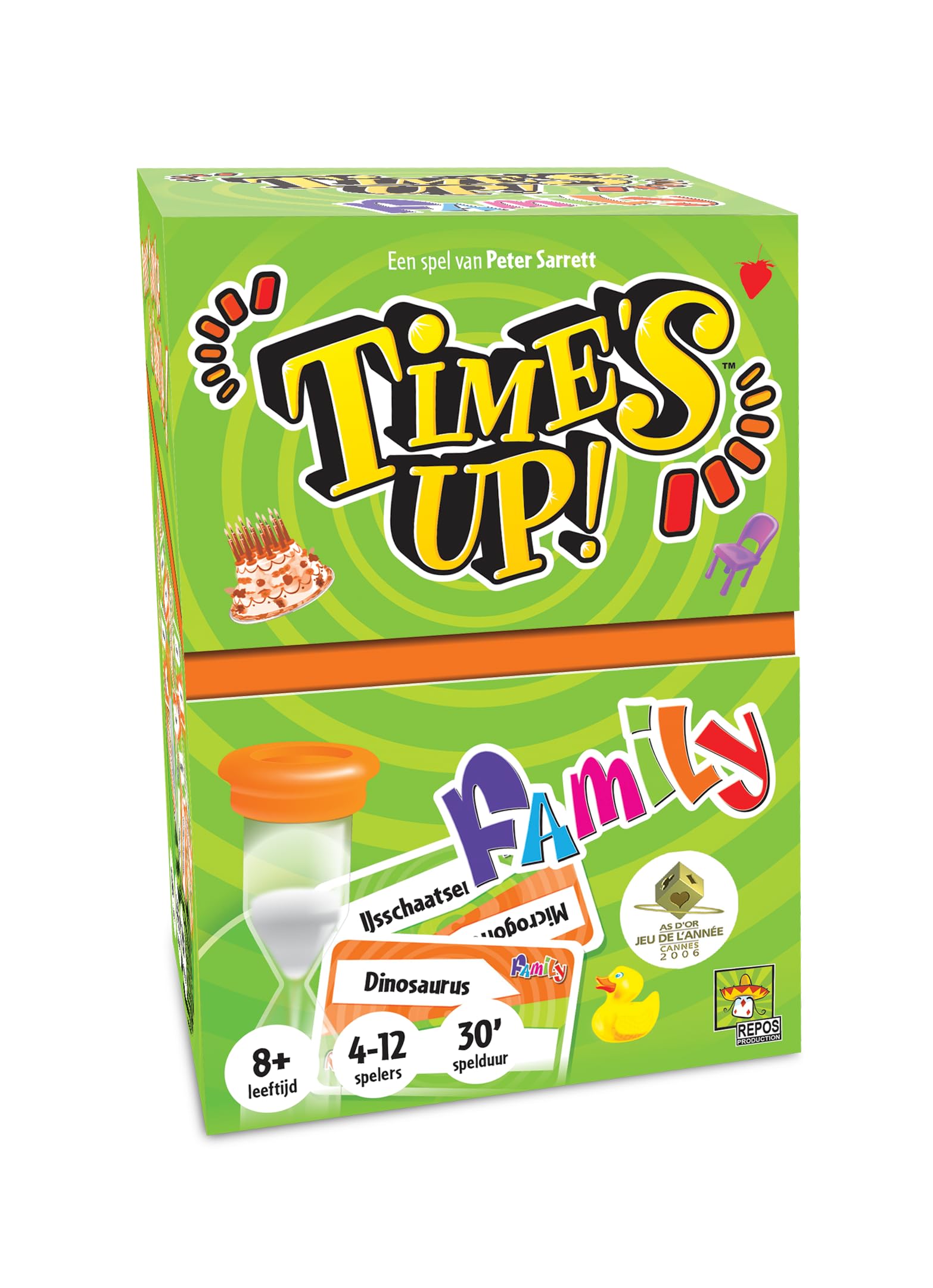 Asmodee Time's Up! Family - Card Game - Party Game - For the Whole Family