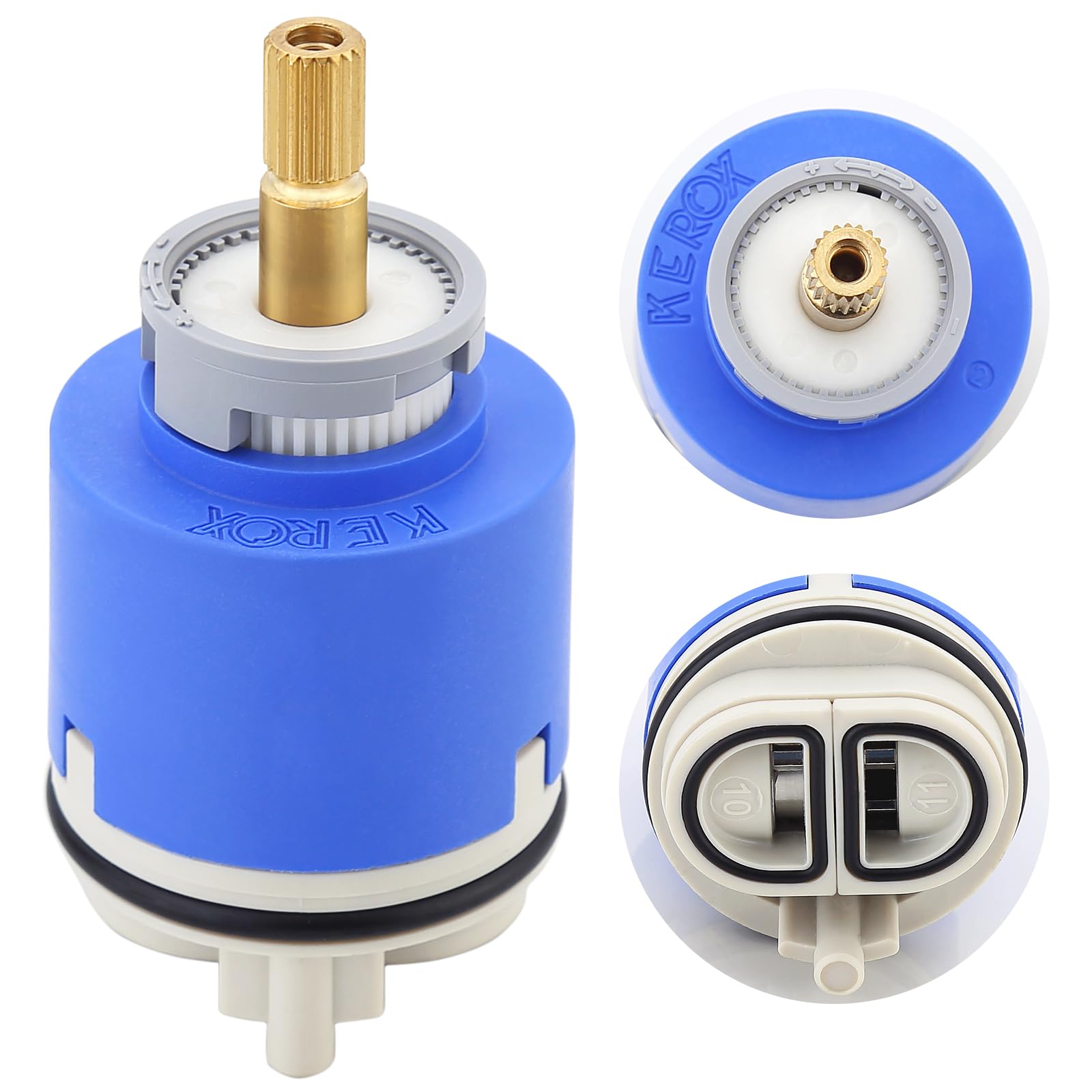 Replacement Cartridge 交換用カートリッジ Kerox PBR 40 Faucet Cartridge, Cartridge Replacement Compatible