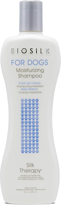 Shampoo para Cães BioSilk Silk Therapy Moisture com Proteínas de Seda, 355 mL