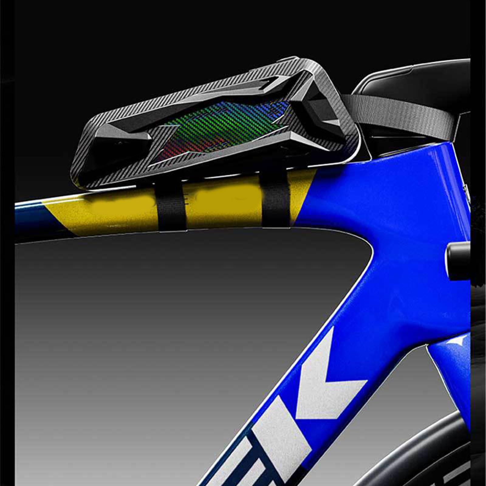 Borsa per telaio anteriore per bici da strada Borse per tubo superiore Borse per mountain bike Mountain Bike Telaio per tubo superiore di grande capacità