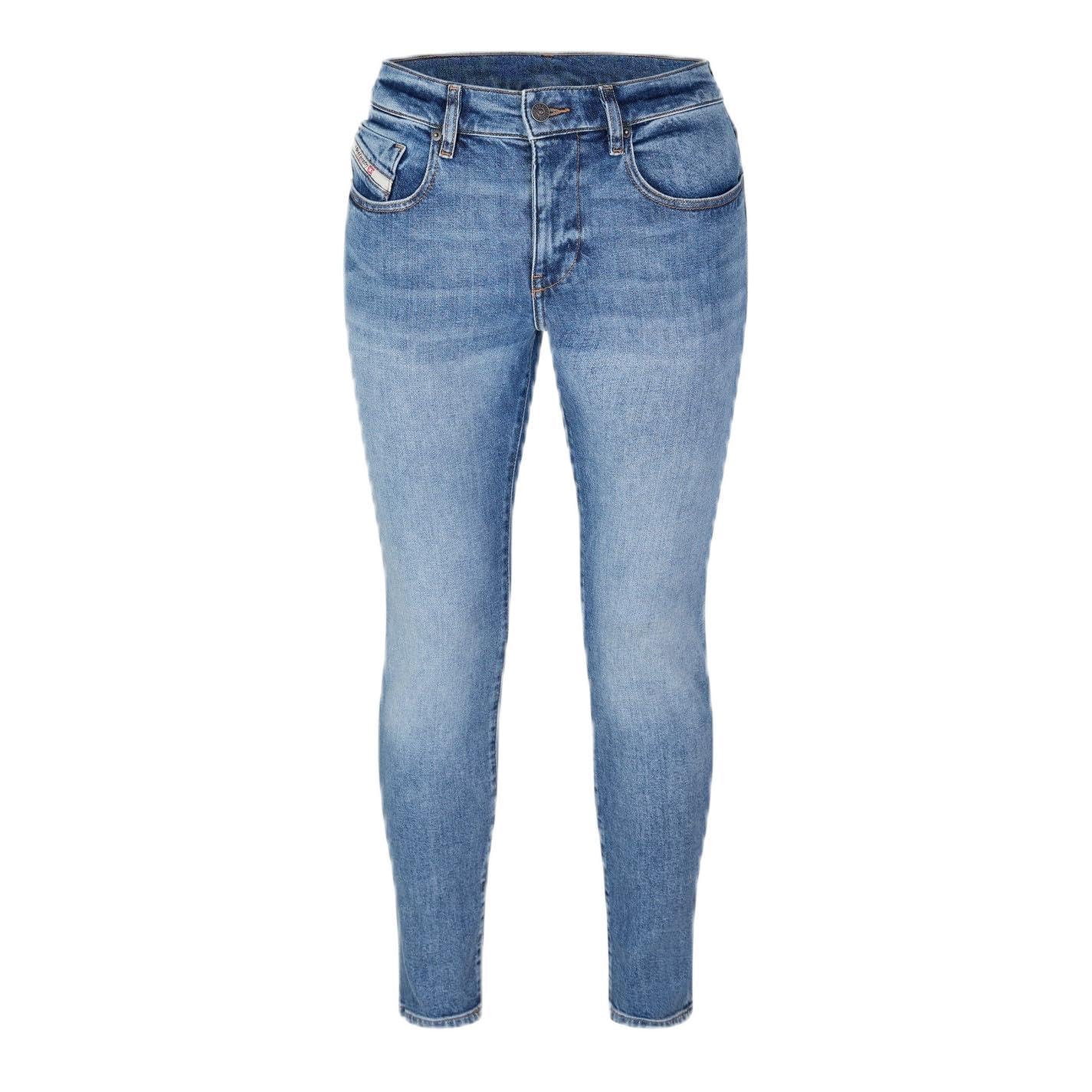 Diesel Mens 2019 D Strukt Mid Blue 34W / 32L