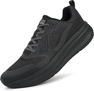 Hawkwell Plus Men's Plus Size Wide Toe Box Trendy Casual Athletic Sports Running Shoes