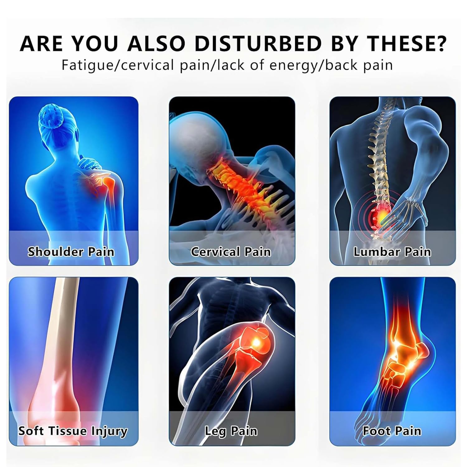 Macchina per Terapia ad Onde D'urto, Massaggiatore ad Onde d urto, ESWT Fisioterapia Dispositivo per Disfunzione erettile, Sollievo dal dolore, per Spalle, Fianchi, Cosce, Polsi, Gomito