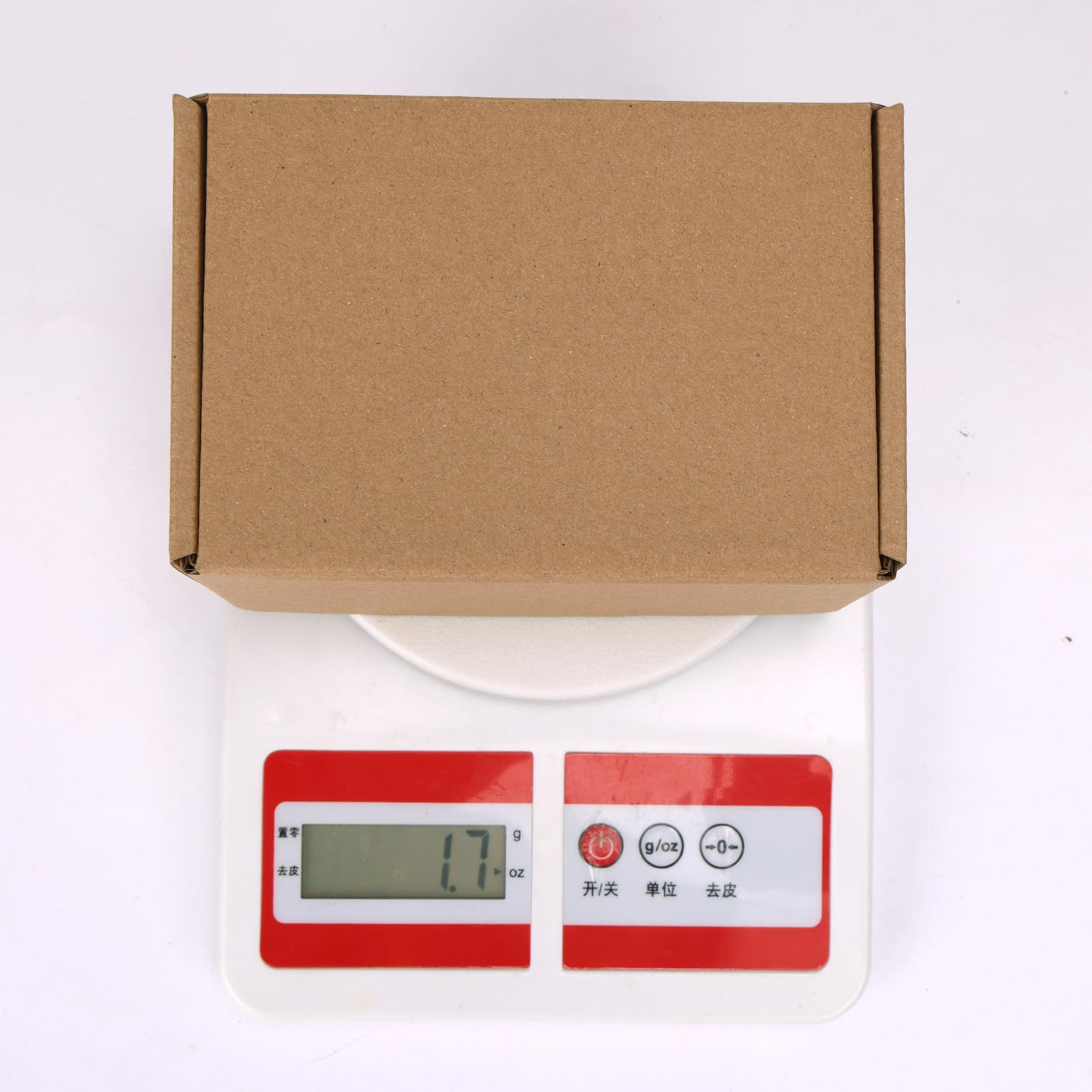 HORLIMER Lot de 6 Petites Boîtes Carton d'Expédition 15,3x10,2x7,7cm, Boîtes Postales Pliables Marron