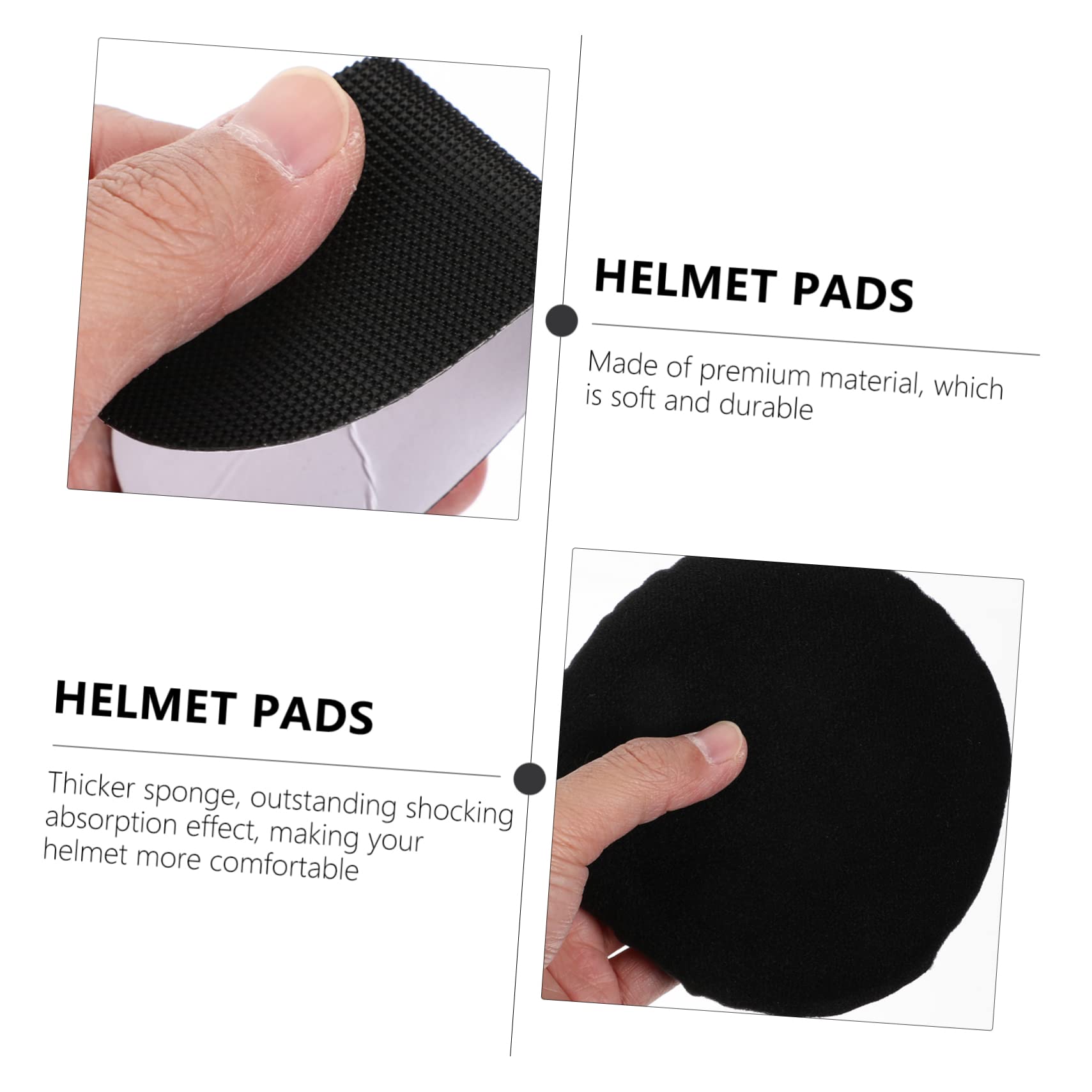 Abaodam 1 Set Comfortable Helmet Inner Pads Durable Absorption Sponge Lining for Enhanced Safety and Fit Helmet Accessories for Outdoor and Use
