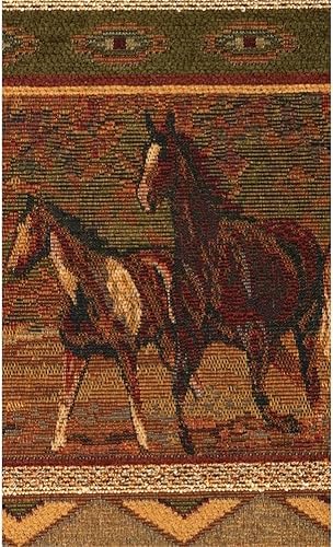 Miniatura 5 de American Furniture Classics Asiento de amor de caballos salvajes