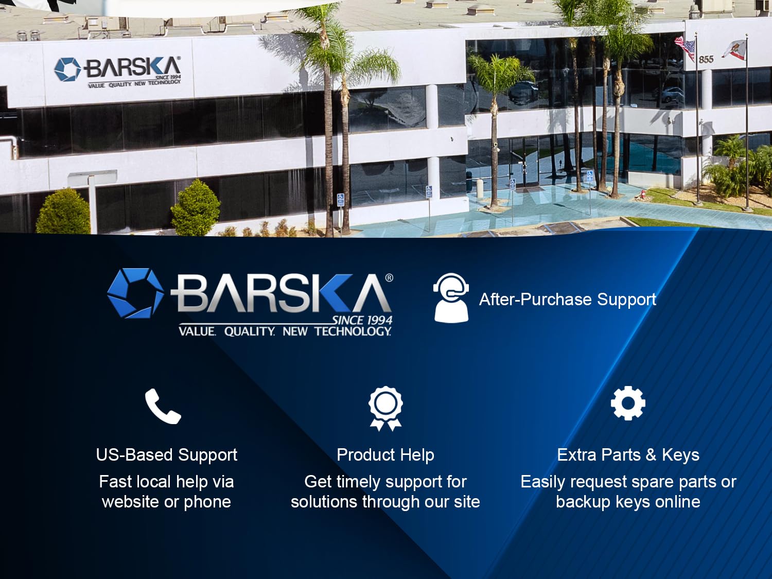 Barska 160 – Posición Key Lock Caja con Cerradura con Llave, Color Gris