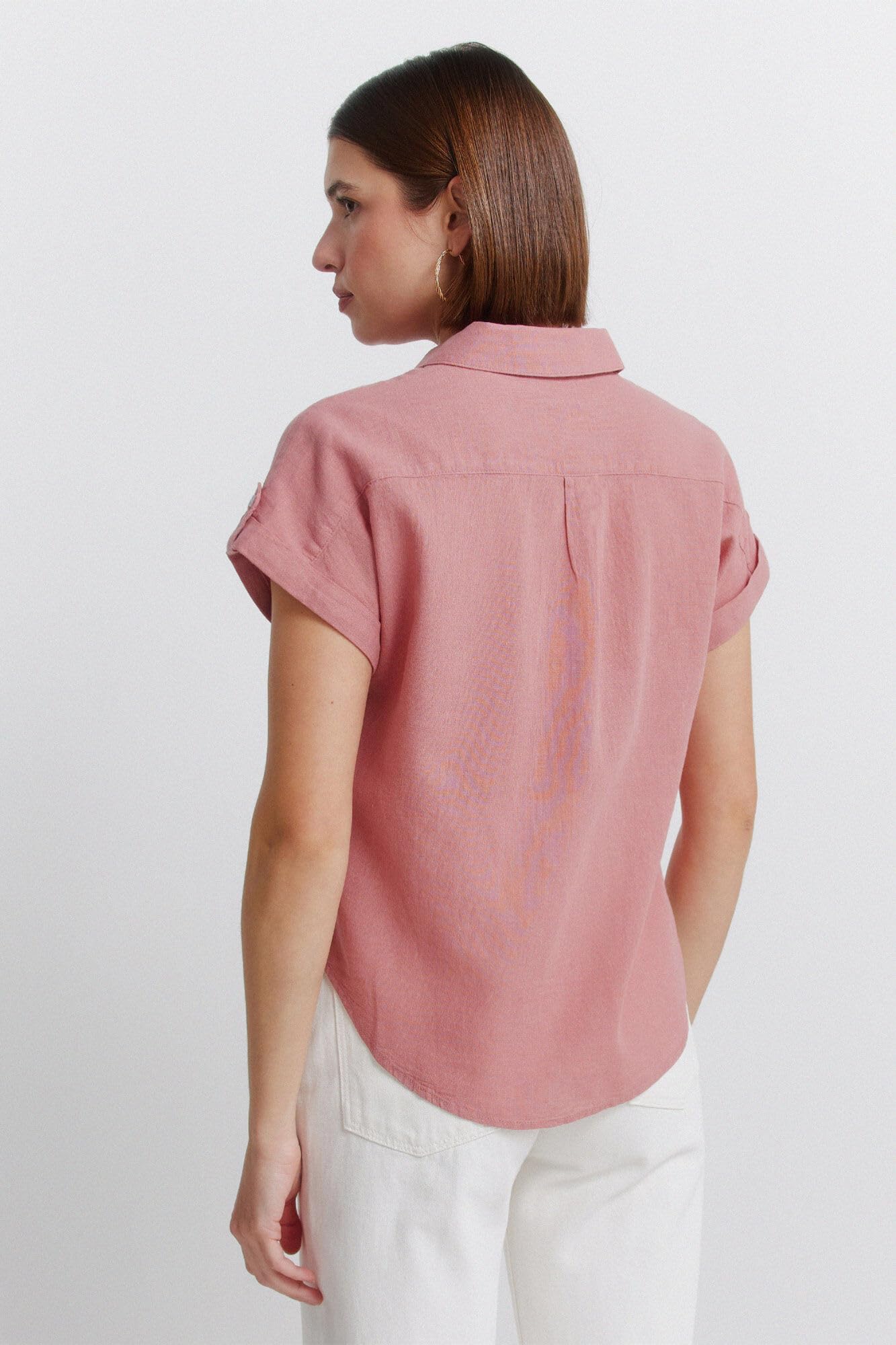 Springfield S/S Open Shirt Shirt Mujer
