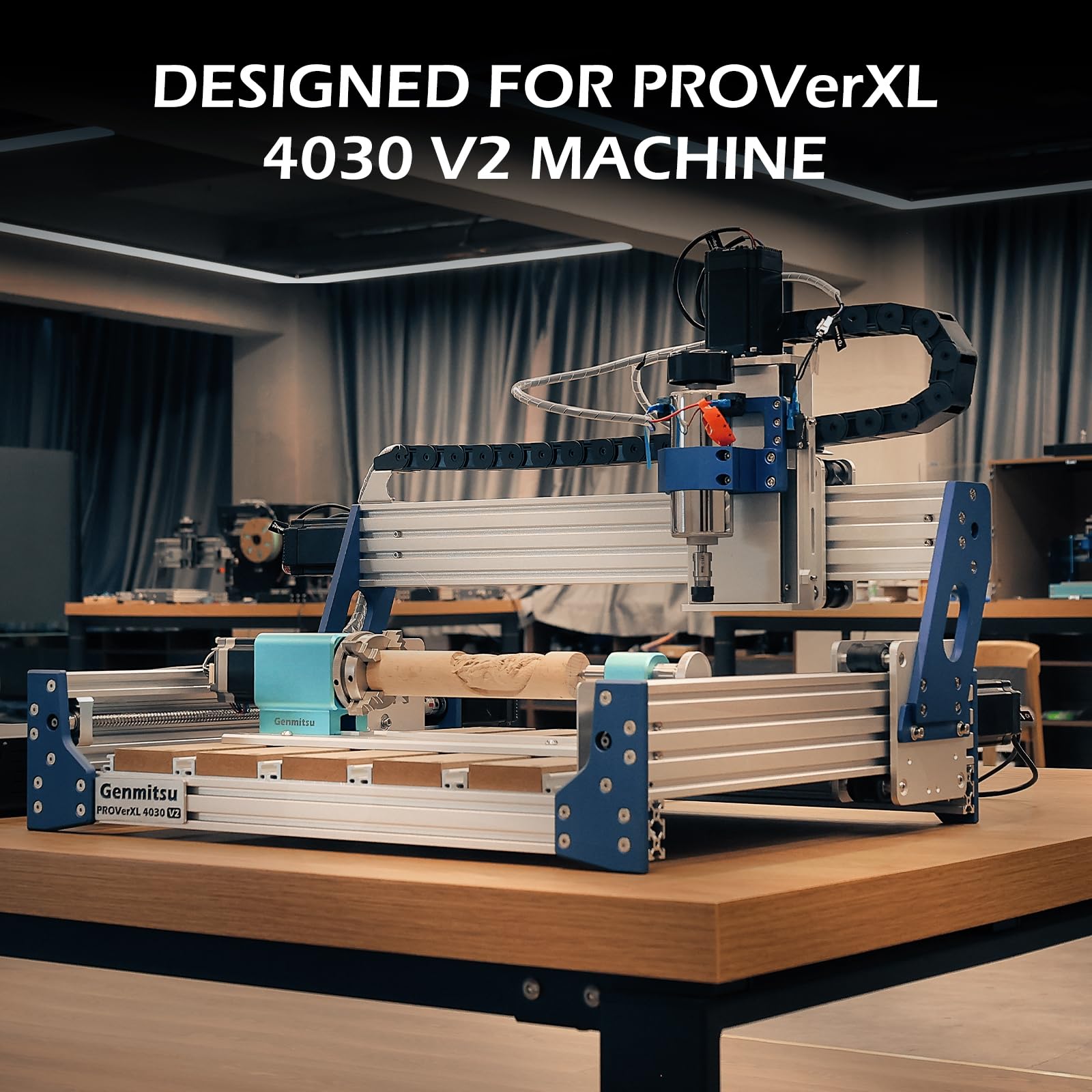 SainSmart Genmitsu Rotary Module Kit for Prover XL 4030 V2 CNC