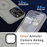 Vista 271 de MOCCA - Funda magnética resistente para iPhone XR de 6.1 pulgadas, compatible con MagSafe, funda con protección contra caídas de grado militar