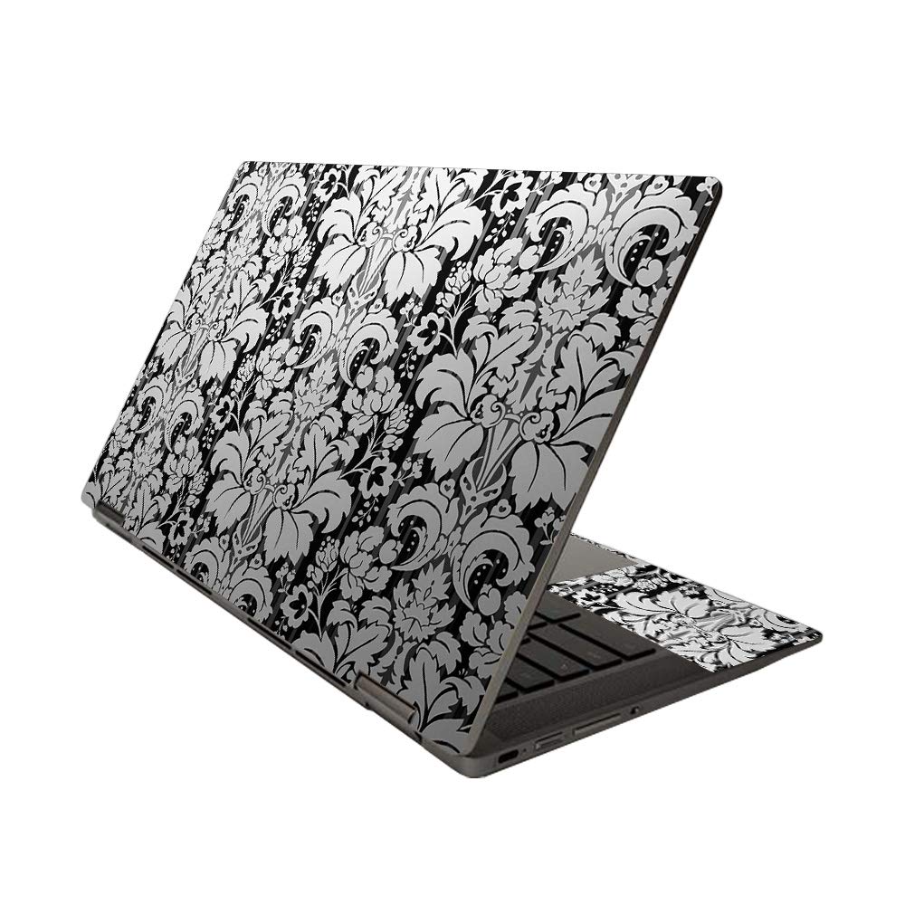 MightySkins Vinyl Decal Skin For HP Chromebook X360 14 (2020) - Floral Retro Design, Protective Sticker Wrap - View #6