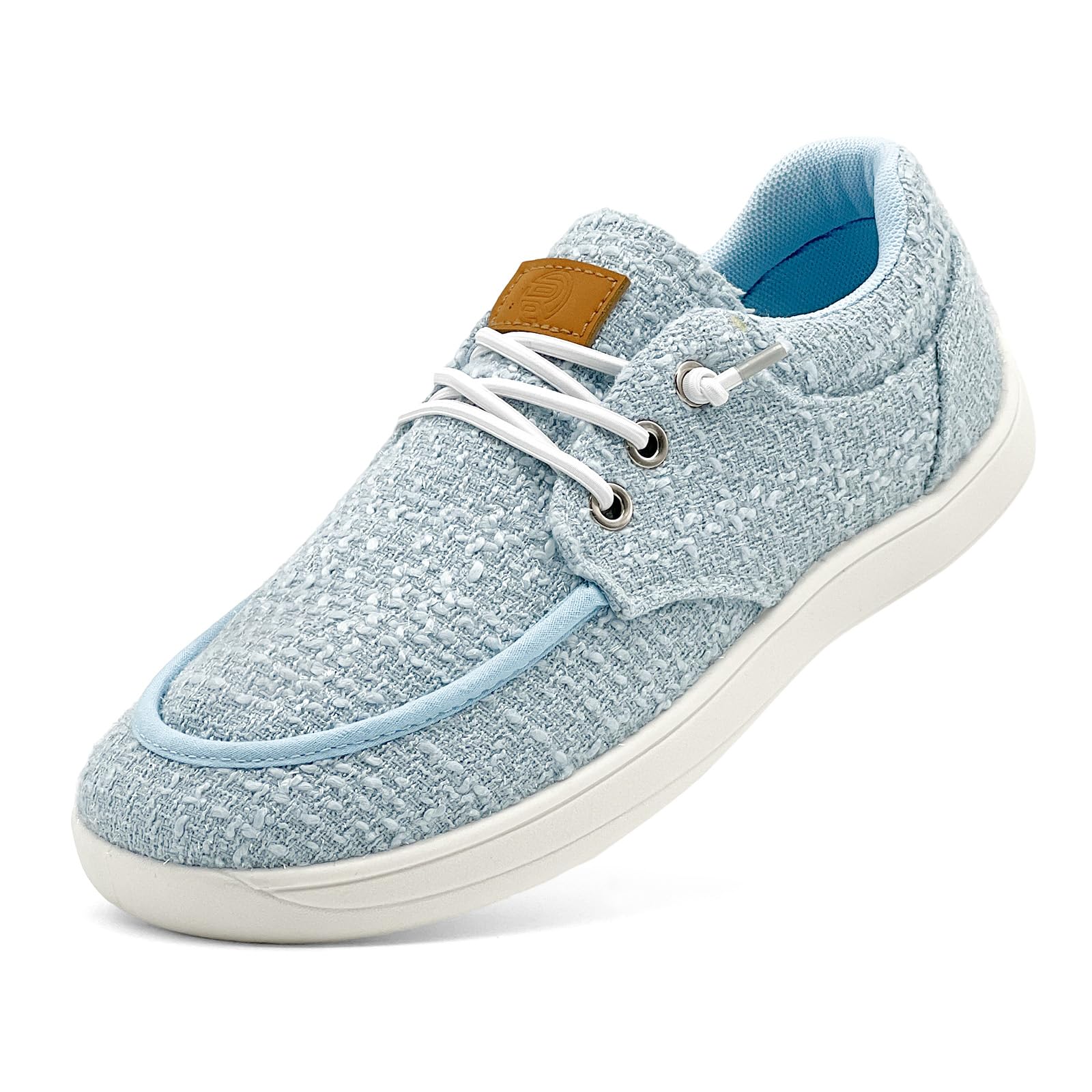 xinran & shengli Women's Loafers Slip Ons Shoes Casual Comfortable & Lightweight Canvas Loafers Flats Walking Sneakers, Loafers Size 5.5-Size 12