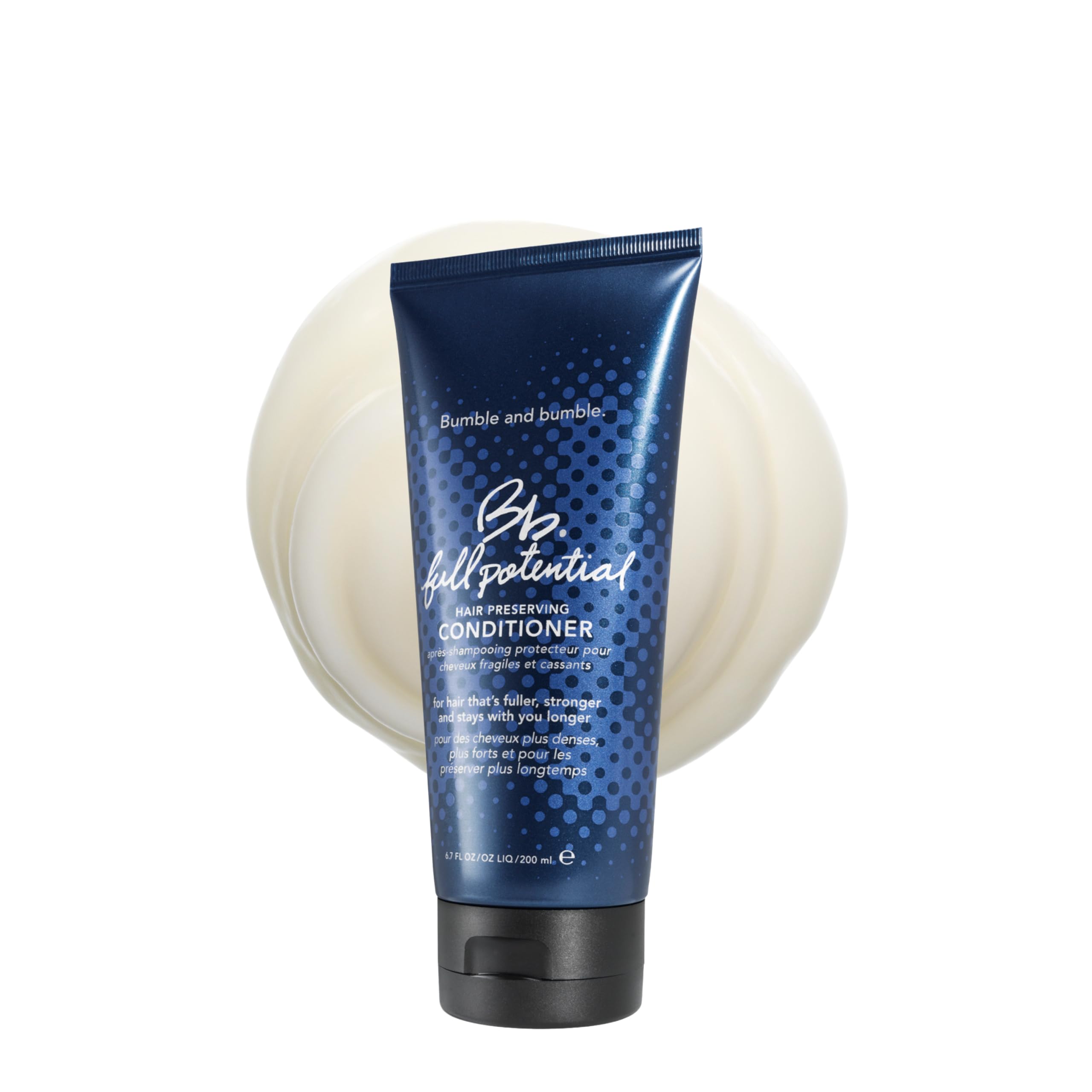 Bumble and bumble. Full Potential Hair Preserving Conditioner | Strengthens, Prevents Breakage |Lightweight Formula| Fuller, Stronger | For Breakage Prone and Thinning Hair Types, 6.7 Fl Oz