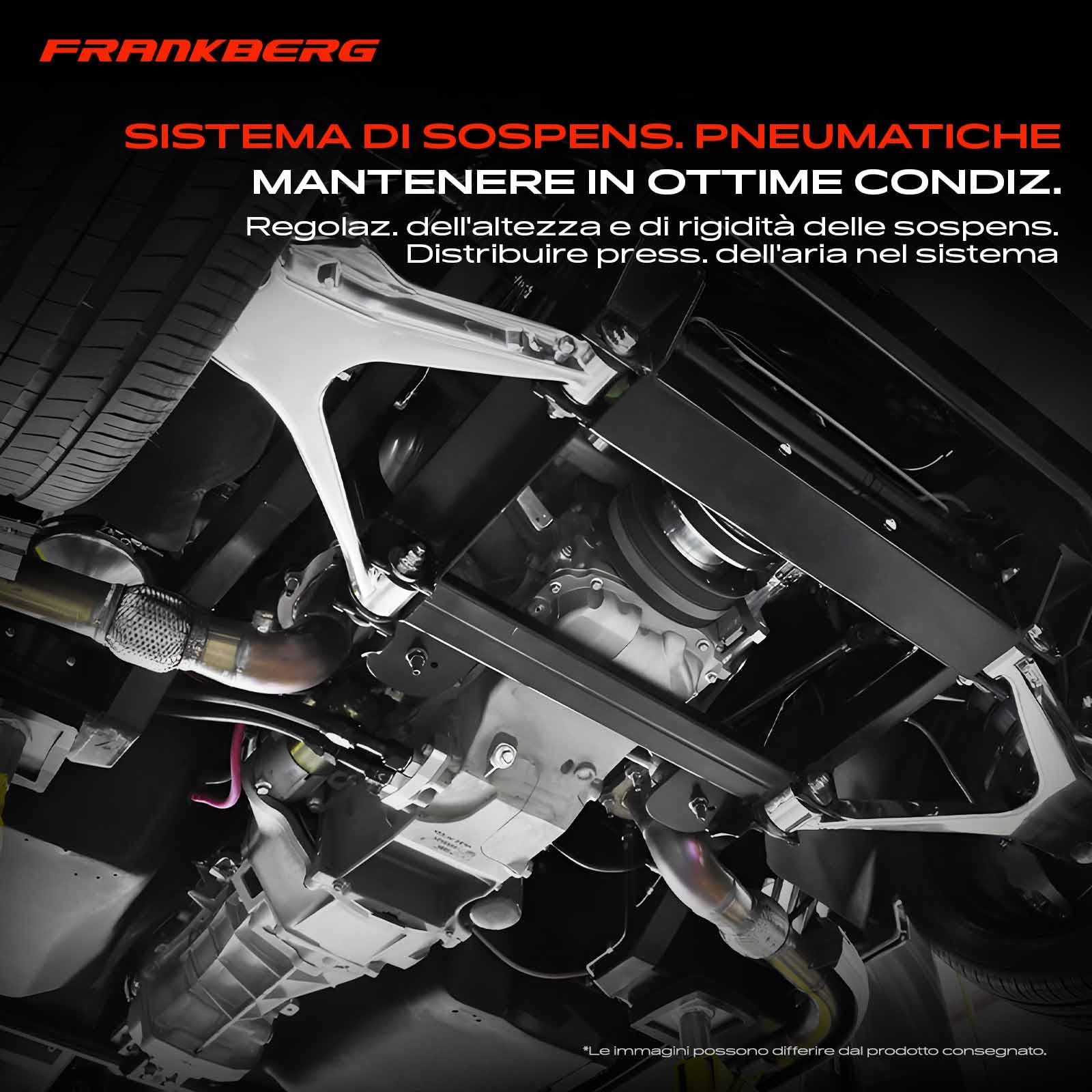 Frankberg Unità valvole sospensioni pneumatiche Compatibile con Classe M W164 3.0L GL-Class X164 3.0L GL-Class X164 4.0L Classe M W164 4.0L GL-Class X164 5.5L Replace# 1643200104