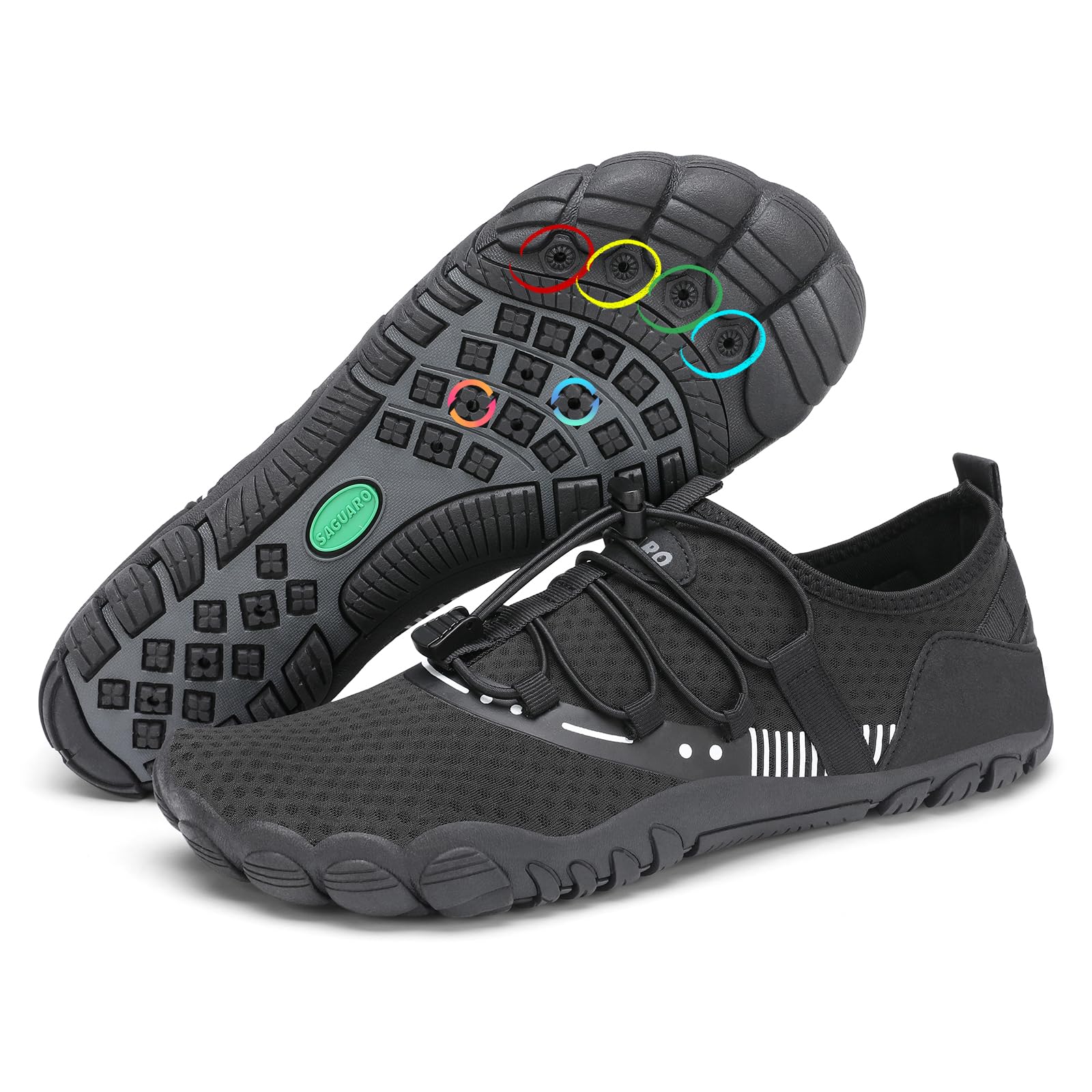 SAGUARO Scarpe da Scoglio Uomo Donna Asciugatura Rapida Scarpette da Mare per Acqua Immersione Gr.36-48