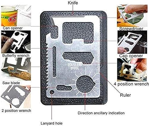 Miniatura 8 de WELL-STRONG Kit de primeros auxilios de supervivencia 123 piezas kit de emergencia impermeable para barco pesca kayak barco natación campamento