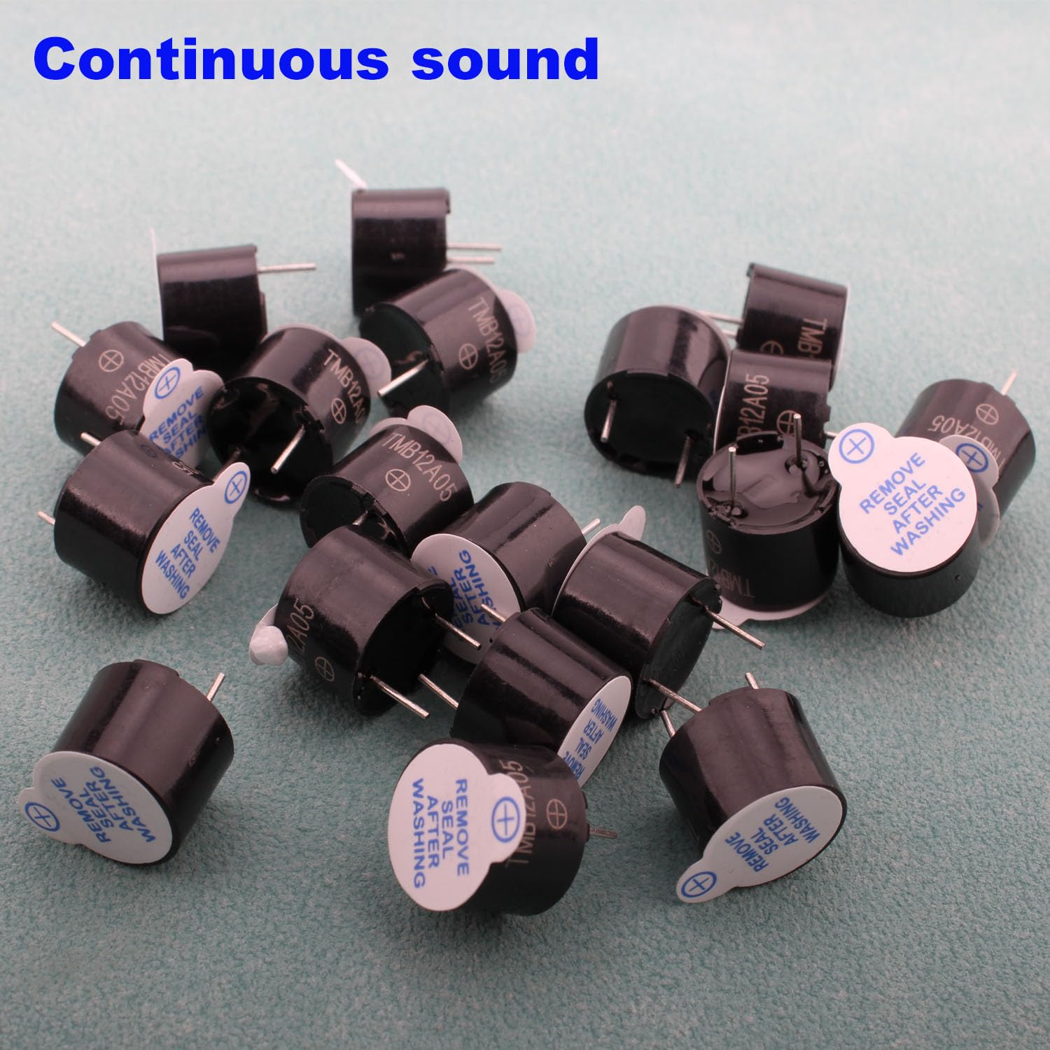 RUNCCI-YUN 20 Piezas DC 5V zumbadores Activos Arduino Zumbador, Sonido Continuo para Arduino Raspberry Pi