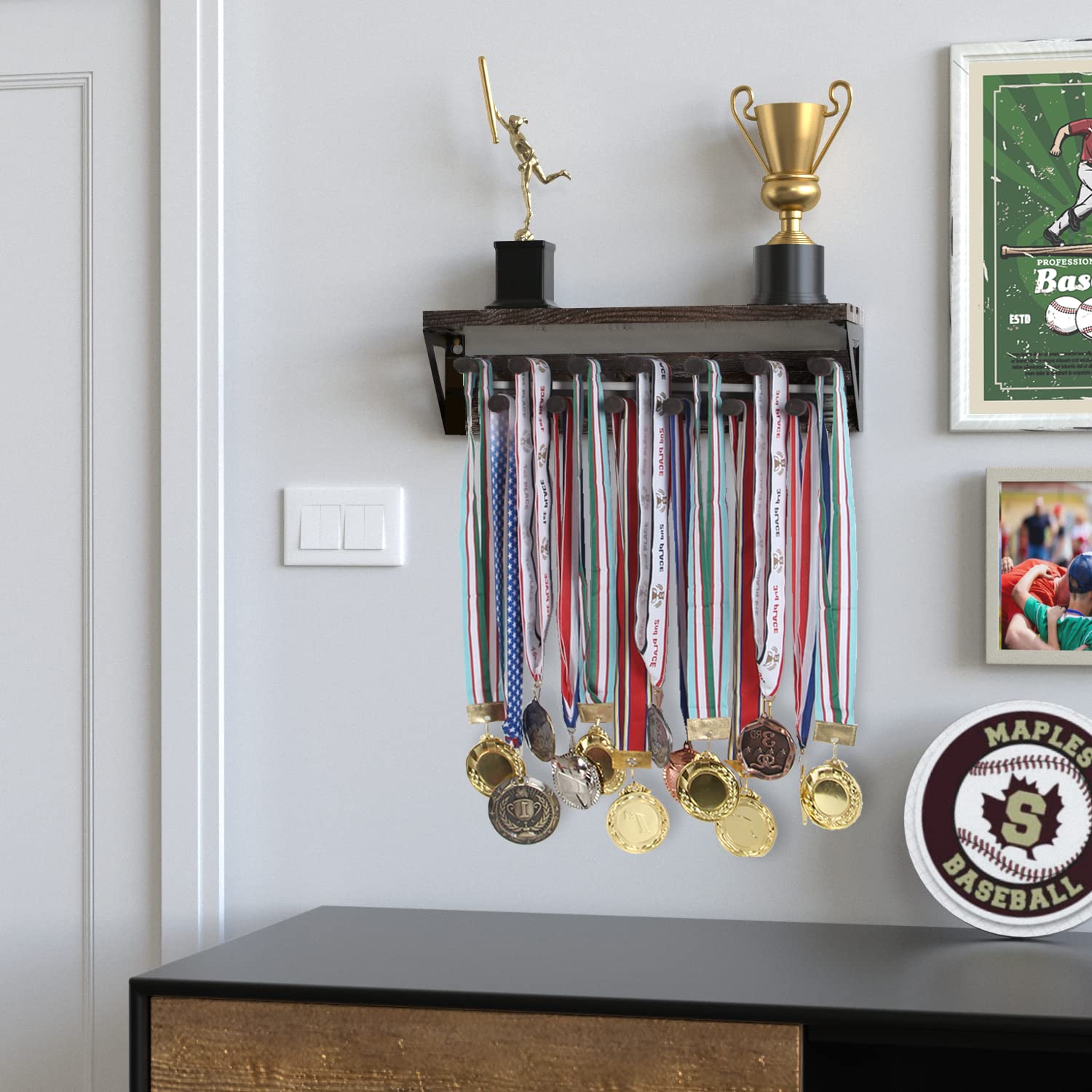 Amazon.co.jp: J JACKCUBE DESIGN 素朴なトロフィーディスプレイ