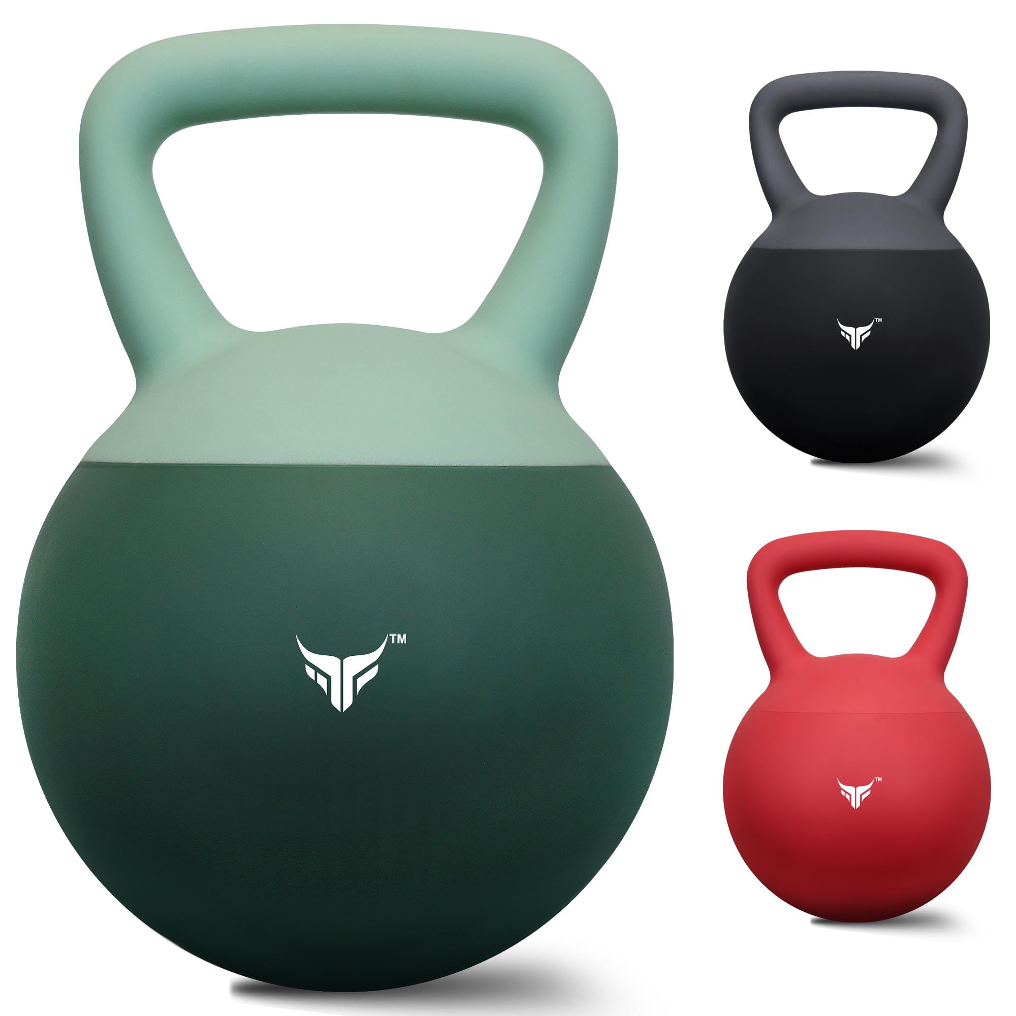 Kettlebell Ajustable 1–30 KG – Remplissage Eau, Sable & Sable de Fer – Kettlebell avec Revêtement PVC pour Musculation, Brûle-Graisse & Entraînement Complet à Domicile