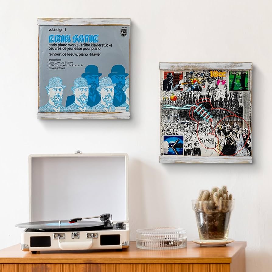 LPレコード4枚用額縁フレーム【製作品】 LPレコード4枚用額縁