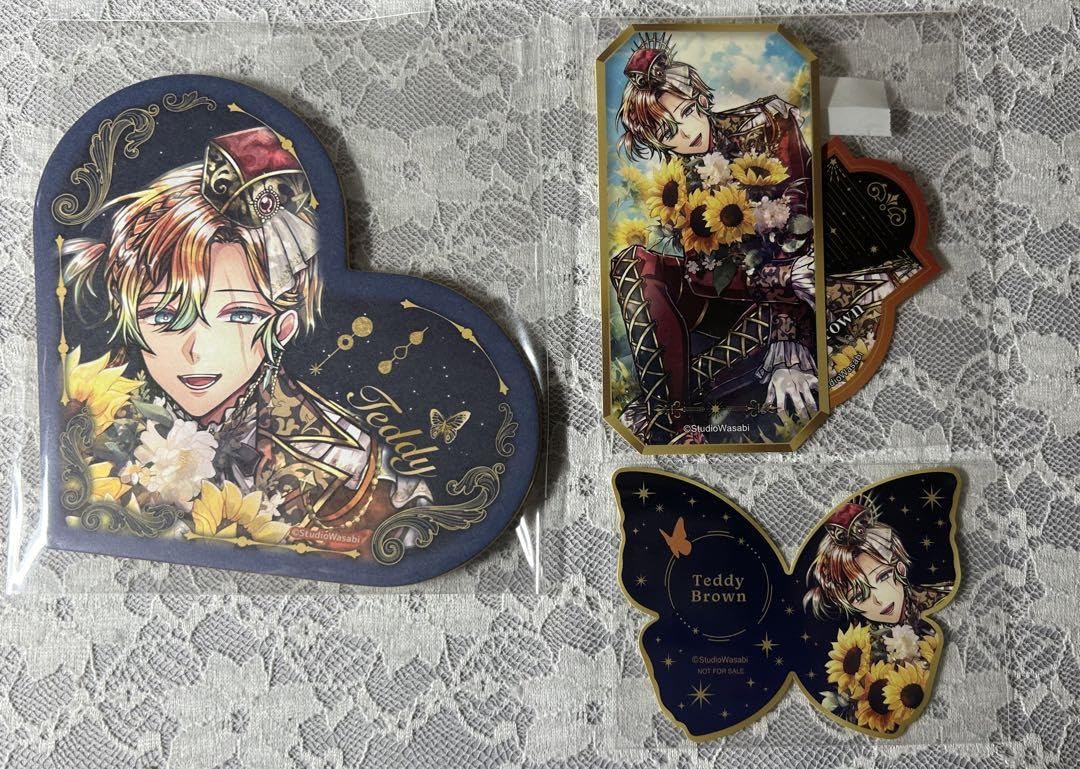 悪魔執事と黒い猫 あくねこ テディ・ブラウン 2周年 缶バッジ