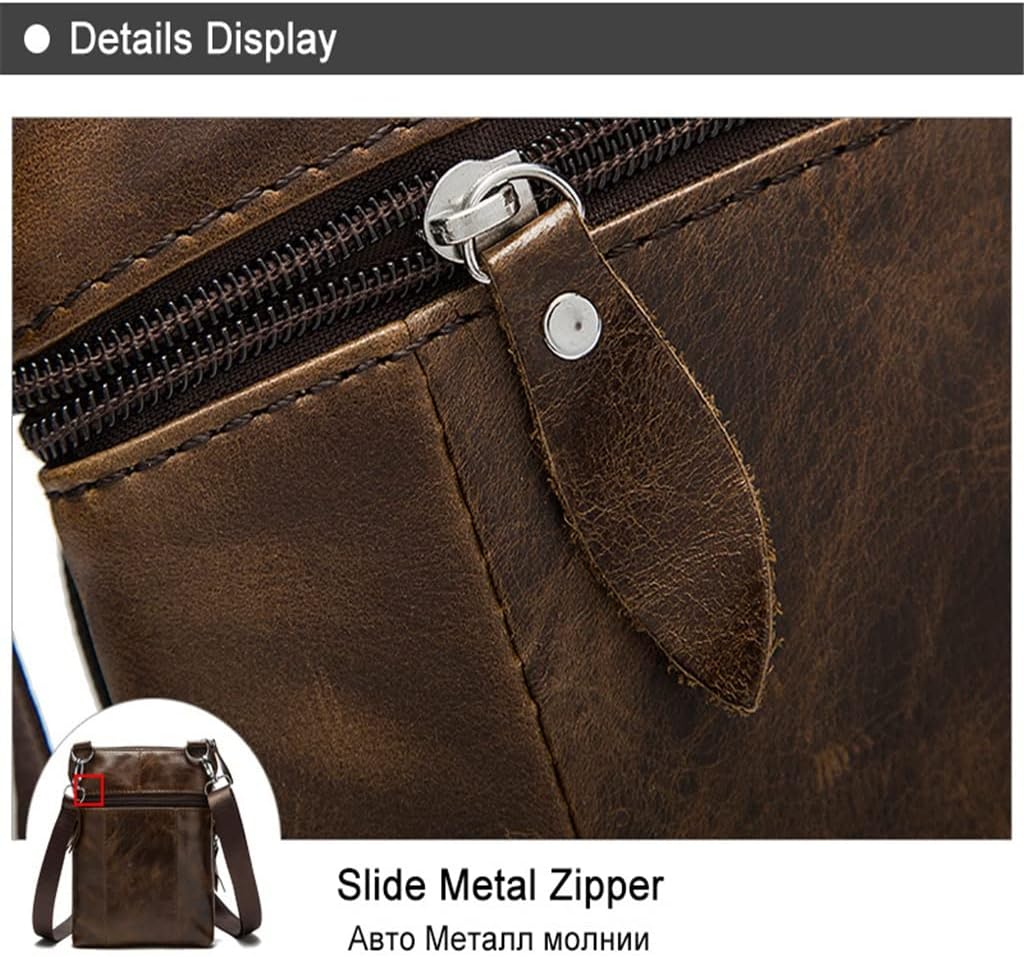Messenger Bag Men's Shoulder Bags Flap Small Male Man Crossbody Bags For Men Natural Leather Bag
