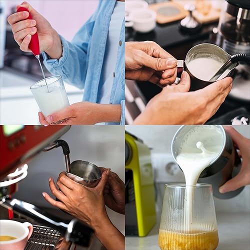 Miniatura 6 de IMPRESA Limpiador de varita de vapor de 32 onzas, elimina la acumulación mineral y los residuos de proteína de leche en varitas de vapor,