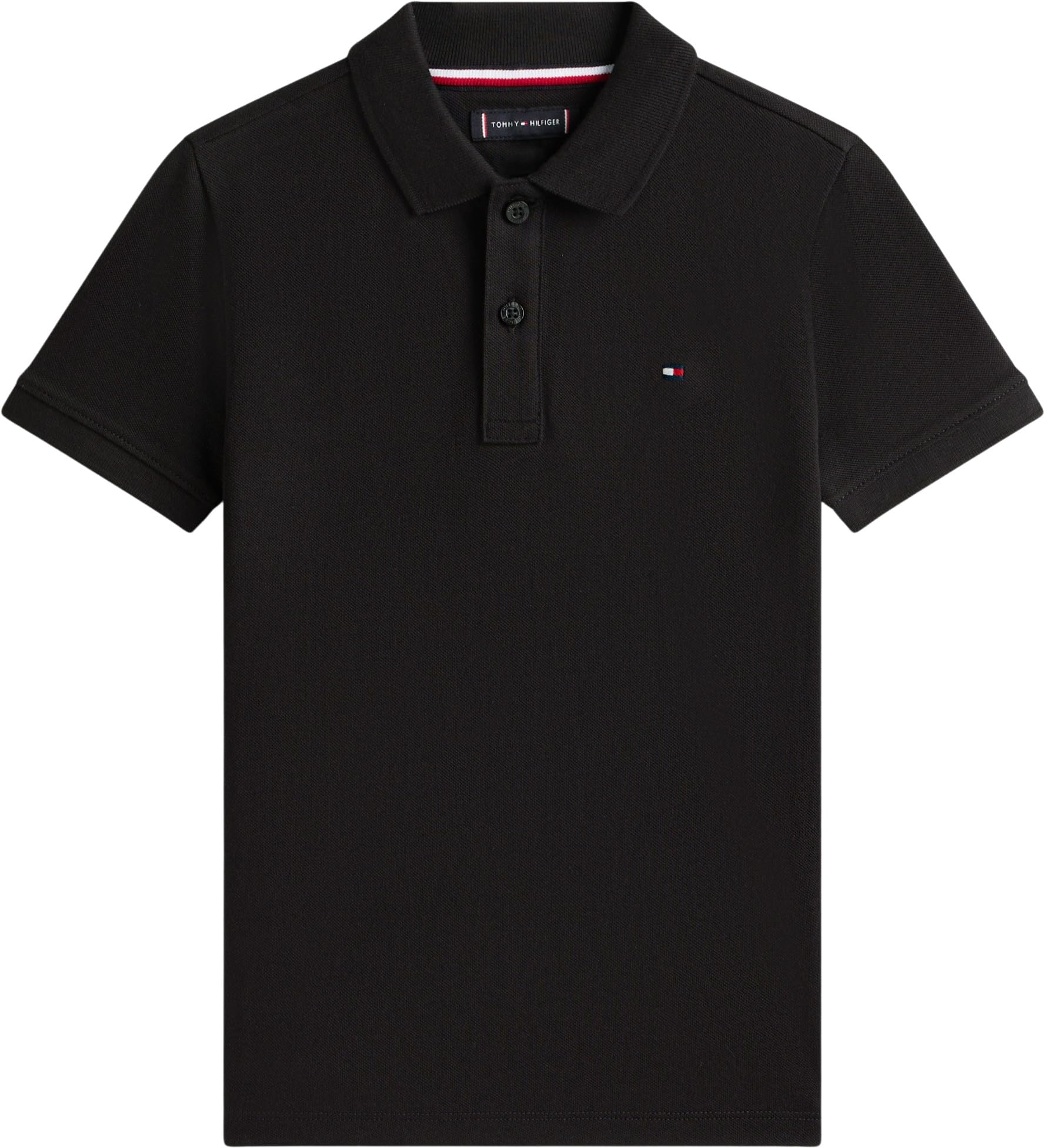 Tommy Hilfiger Jungen Poloshirt Kurzarm Flag Regular Fit