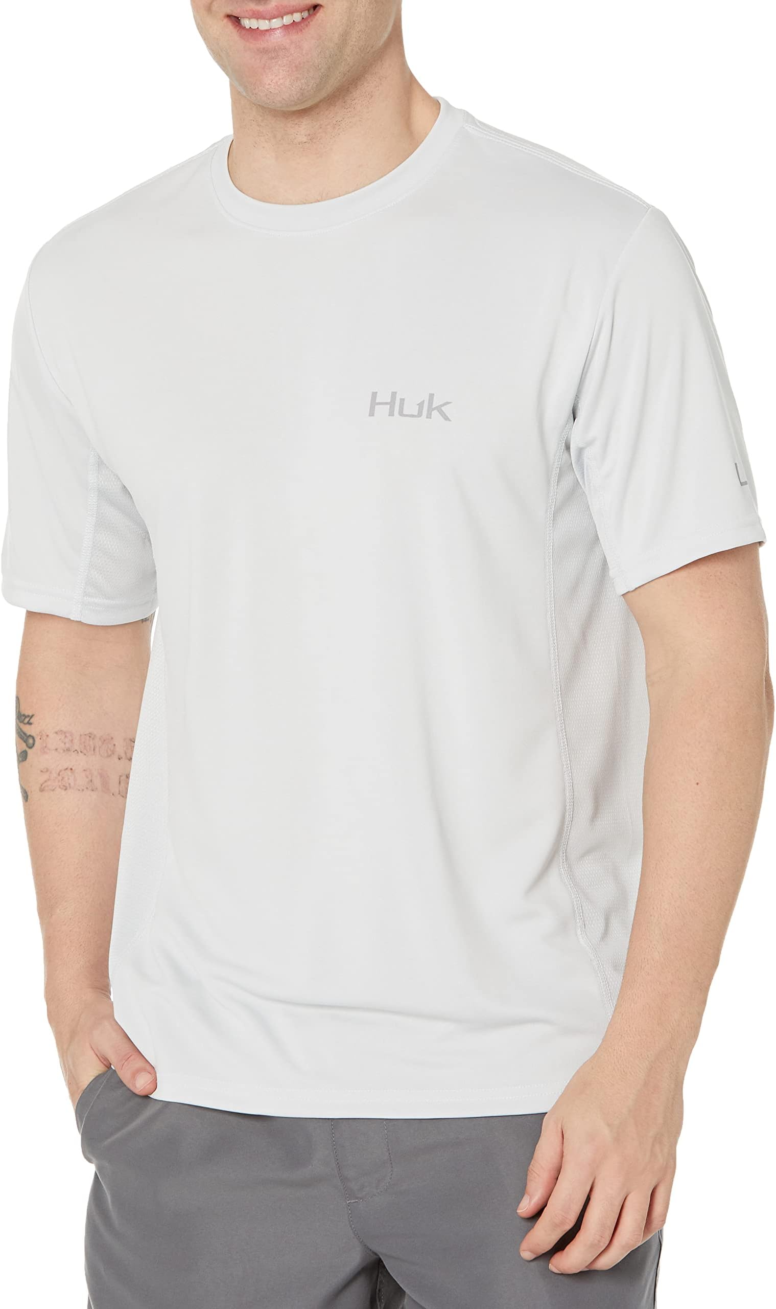 HUKmens Icon X Short Sleeve Shirt|fishing Shirt With Sun Protection Shirt (pack of 1)
