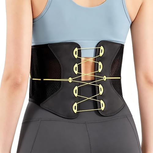 AOFIT Lumbar Support Brace Pulley Adjustment & Flexible for Daily Wear M