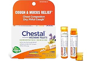 Boiron Chestal Pellets: Homeopathic Remedy for Cough, Mucus, and Sore Throat