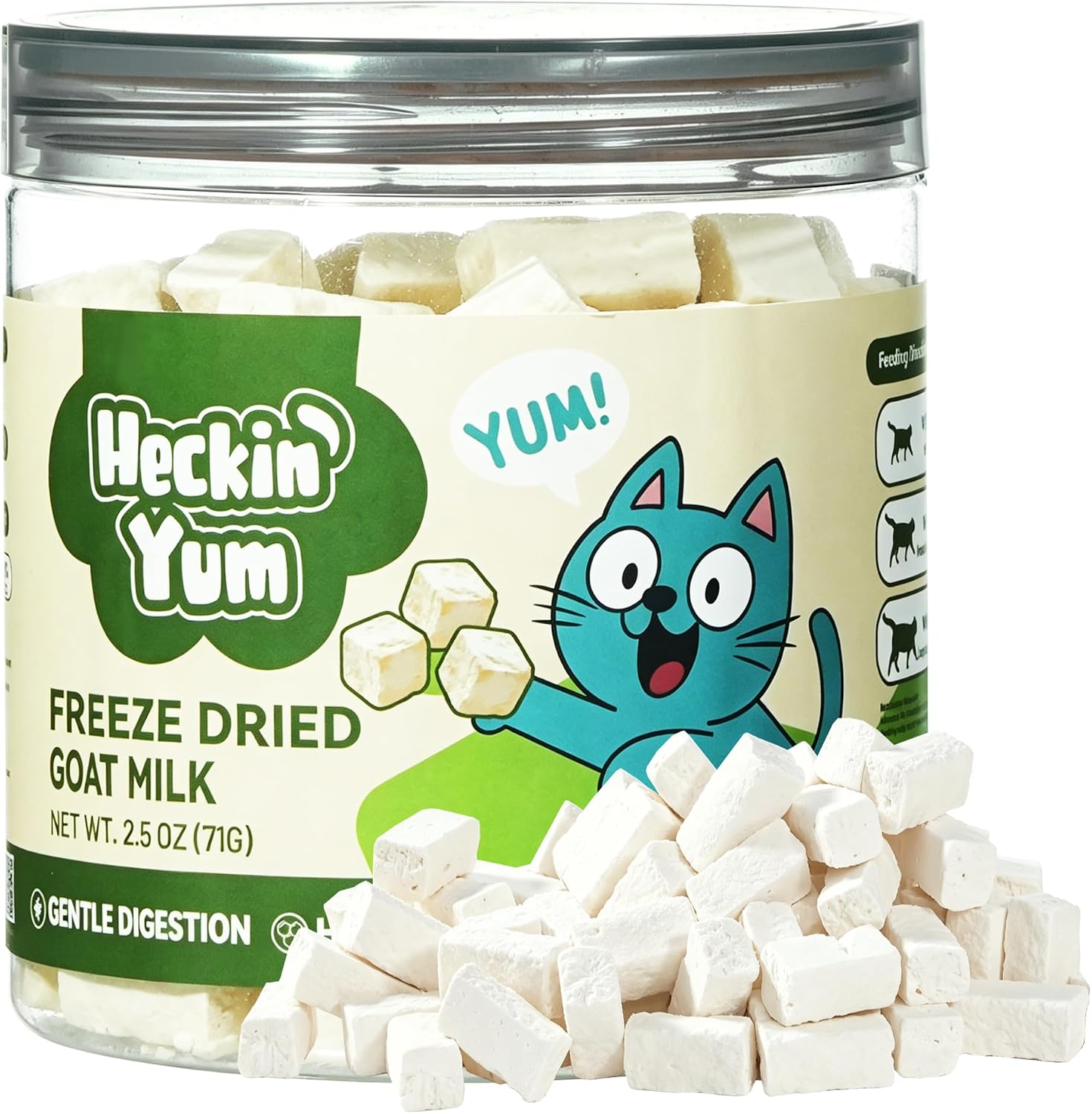 Freeze Dried Cat Treats Chicken with Goat Milk