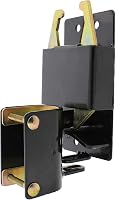 Rural365 2-Way Black Farm Gate Latch - Durable Slam Latch for Livestock Cattle Horse Gates, Ranches & Corrals