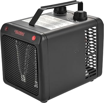 Global Industrial 1500 Watt Portable Heater With Adjustable Thermostat