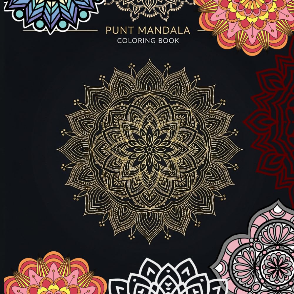 Luxury Decorative Mandala Coloring Book for adults: inspired by Indian mehndi and highly detailed mandala book