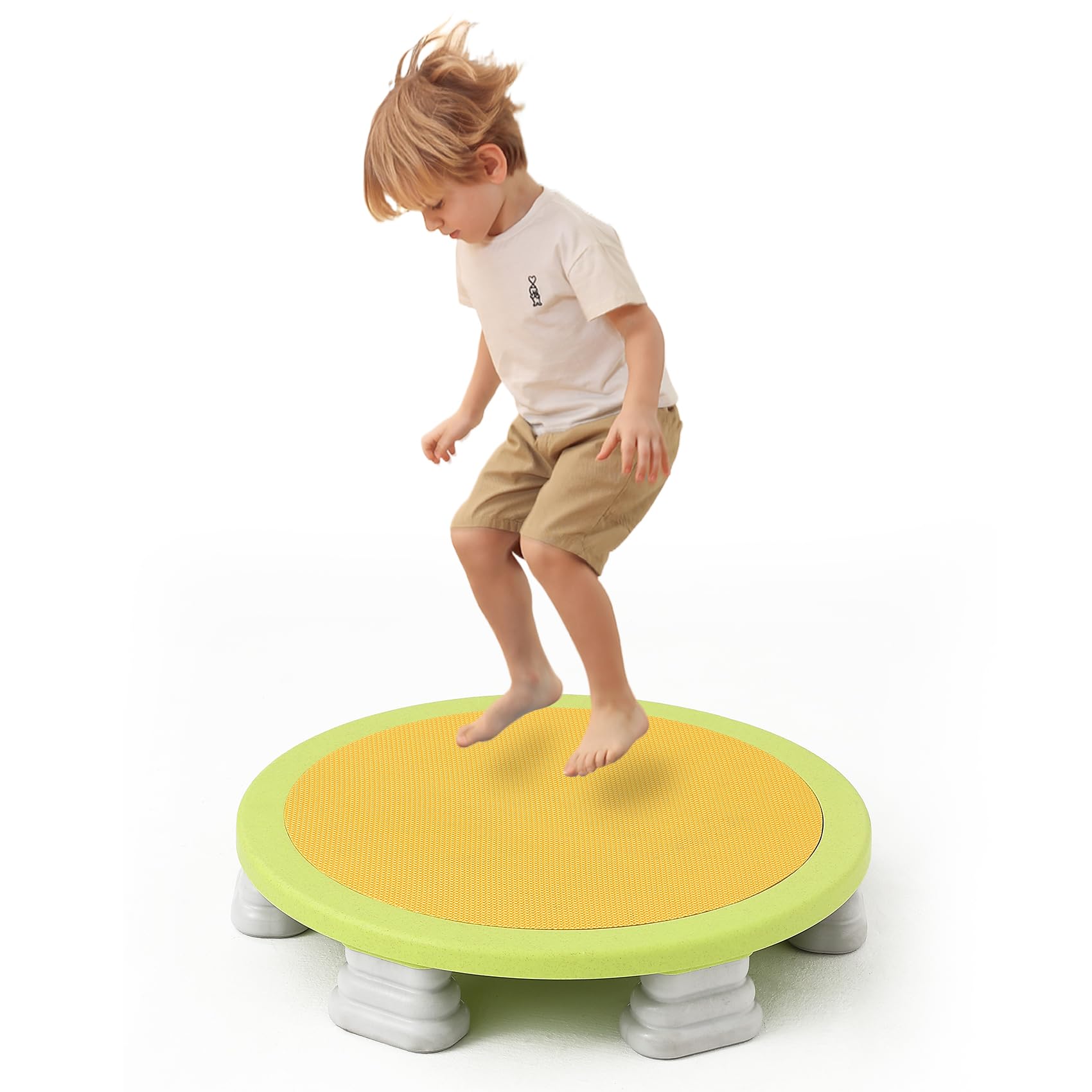 Amazon | 子供用ミニトランポリン、バウンスボード、幼児用 