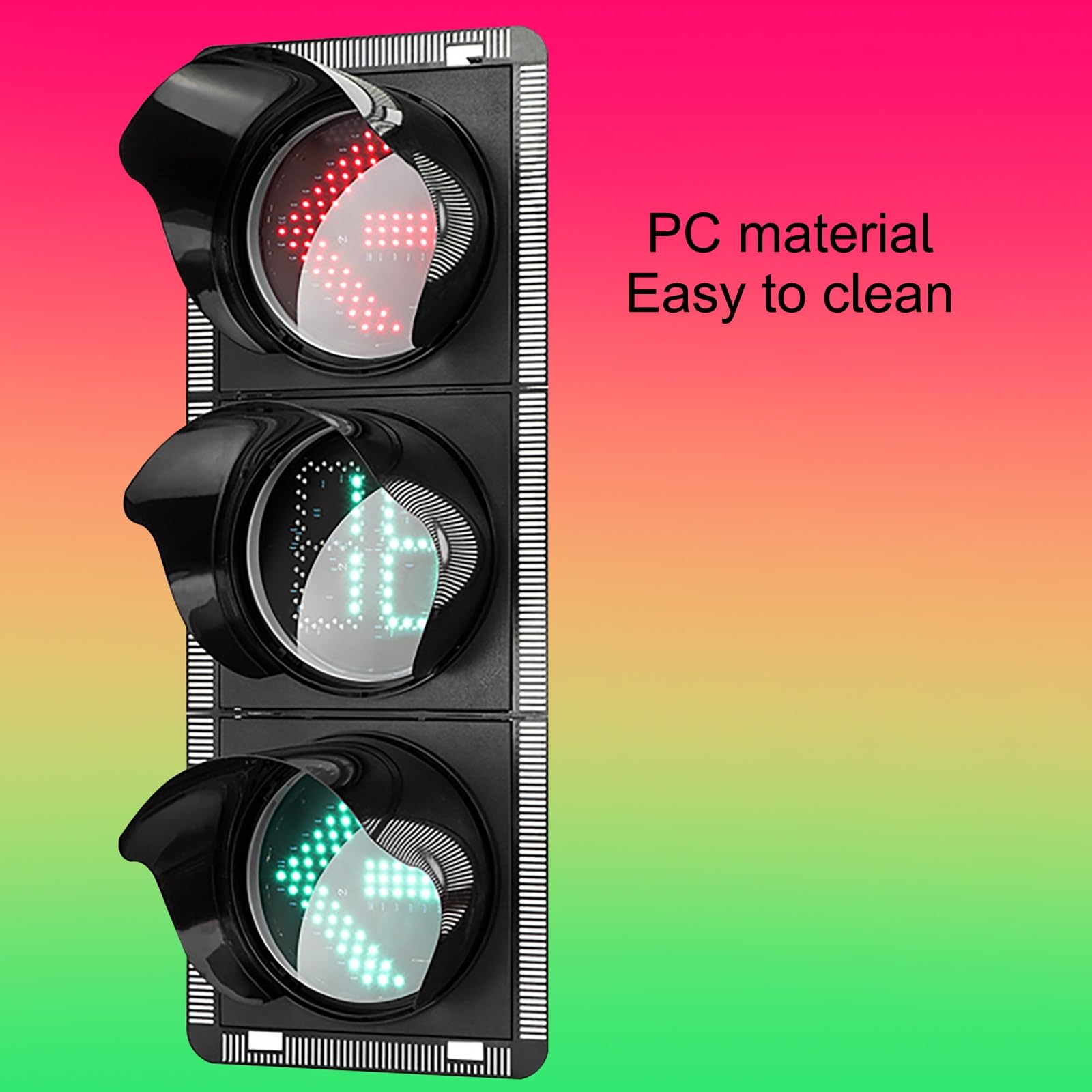 Lampa sygnalizacyjna, czerwone żółte zielone światło sygnalizacyjne, kierunkowskaz ostrzegawczy, Ndustrial LED sygnały drogowe, obudowa PC Stop and Go Light